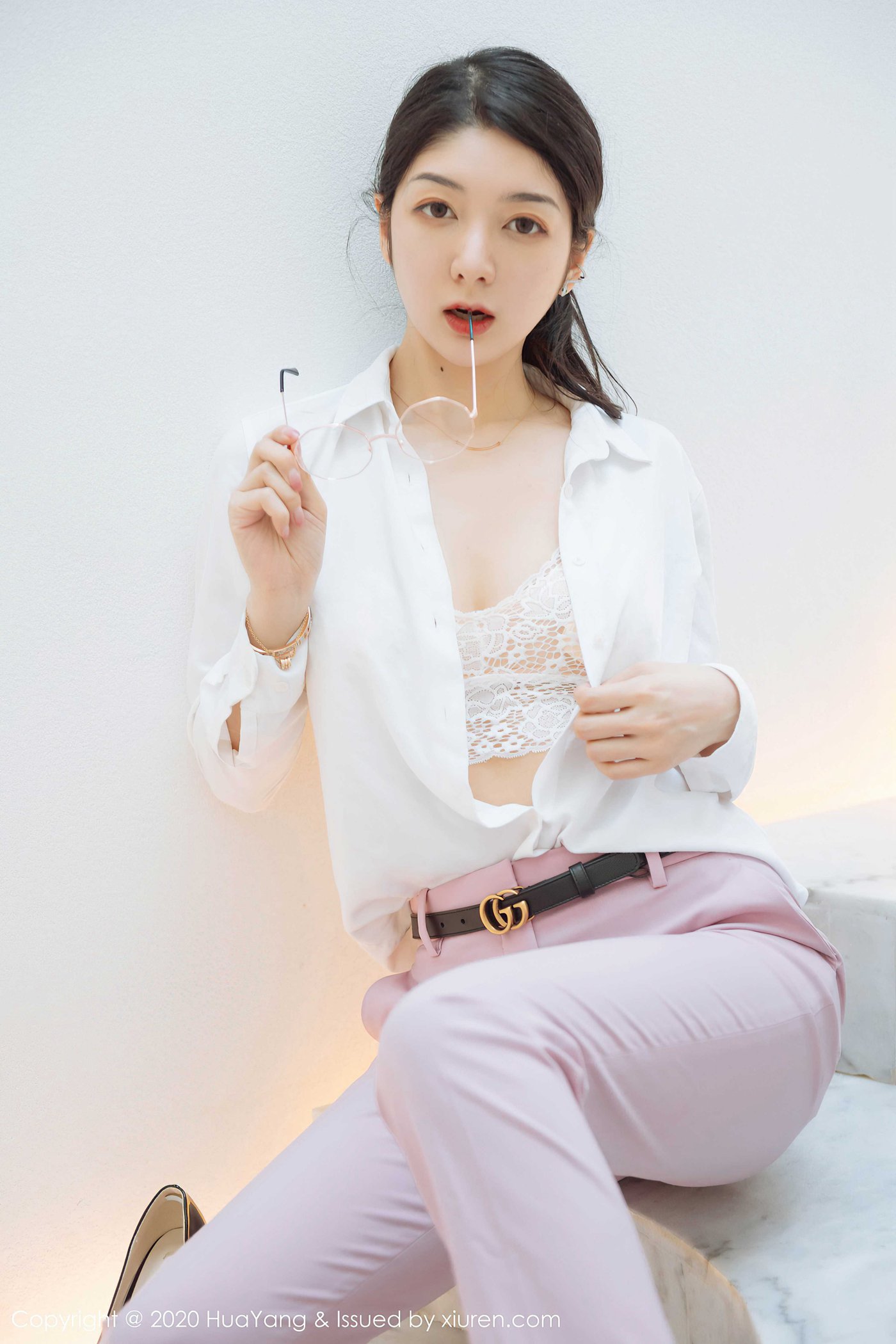 图片[16]-[HuaYang花漾show]HYG20200715VOL0255 2020.07.15 VOL.255 飒爽的粉红西装 Angela小热巴[60+1P] – 速更版-美库