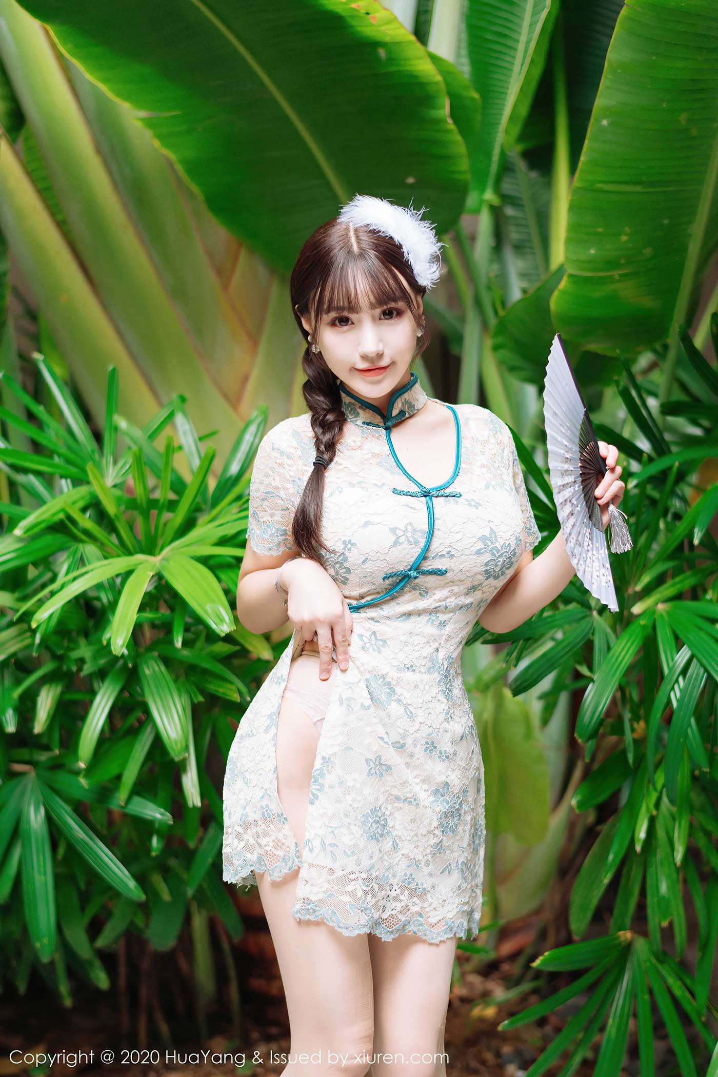 图片[15]-[HuaYang花漾show]HYG20200716VOL0256 2020.07.16 VOL.256 旗袍诱惑 Flower朱可儿[56+1P] – 速更版-美库