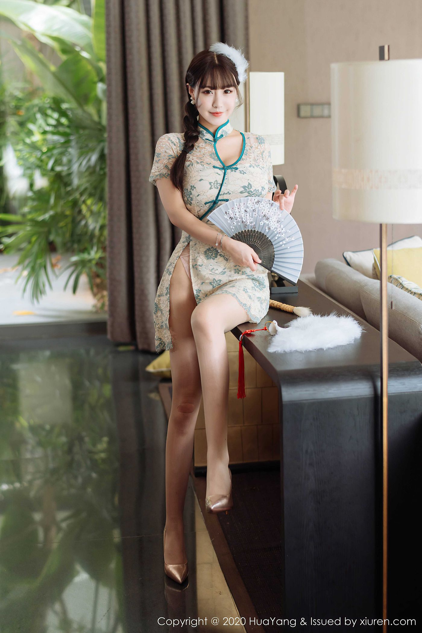 图片[28]-[HuaYang花漾show]HYG20200716VOL0256 2020.07.16 VOL.256 旗袍诱惑 Flower朱可儿[56+1P] – 速更版-美库