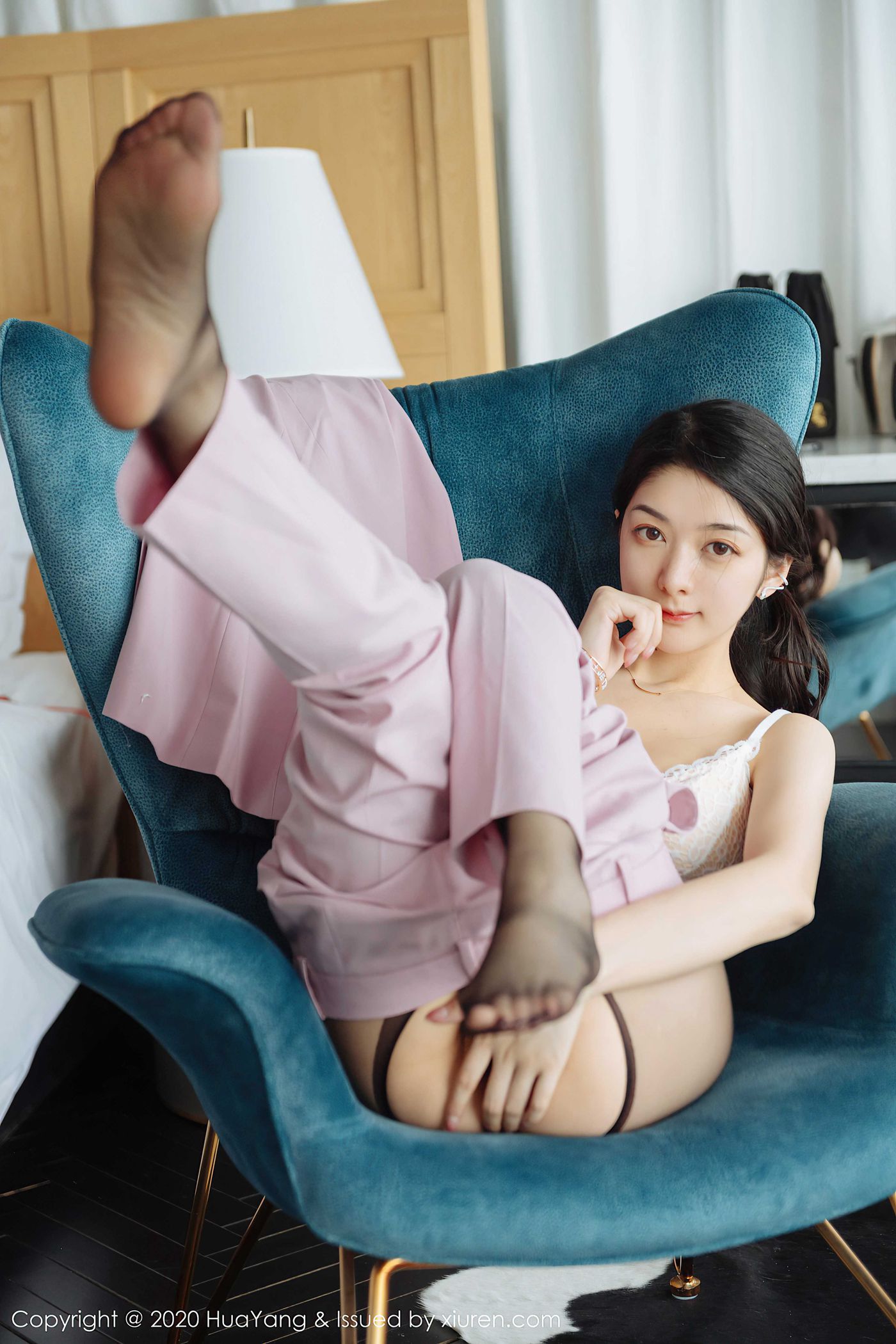 图片[55]-[HuaYang花漾show]HYG20200715VOL0255 2020.07.15 VOL.255 飒爽的粉红西装 Angela小热巴[60+1P] – 速更版-美库