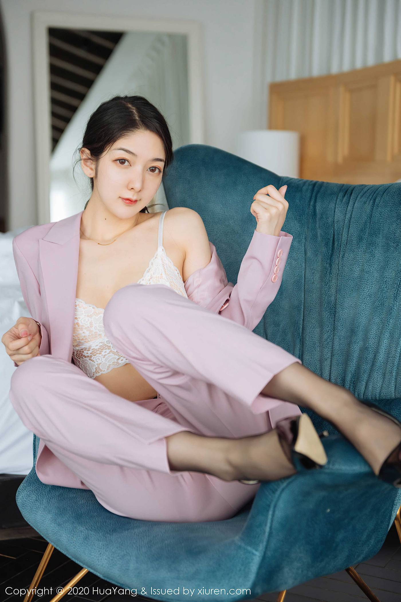 图片[60]-[HuaYang花漾show]HYG20200715VOL0255 2020.07.15 VOL.255 飒爽的粉红西装 Angela小热巴[60+1P] – 速更版-美库