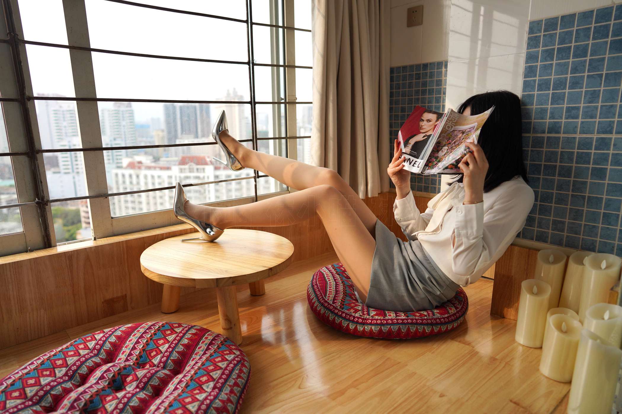 图片[49]-[kittyWawa袜小喵]KT278 晒太阳[95P] – 速更版-美库