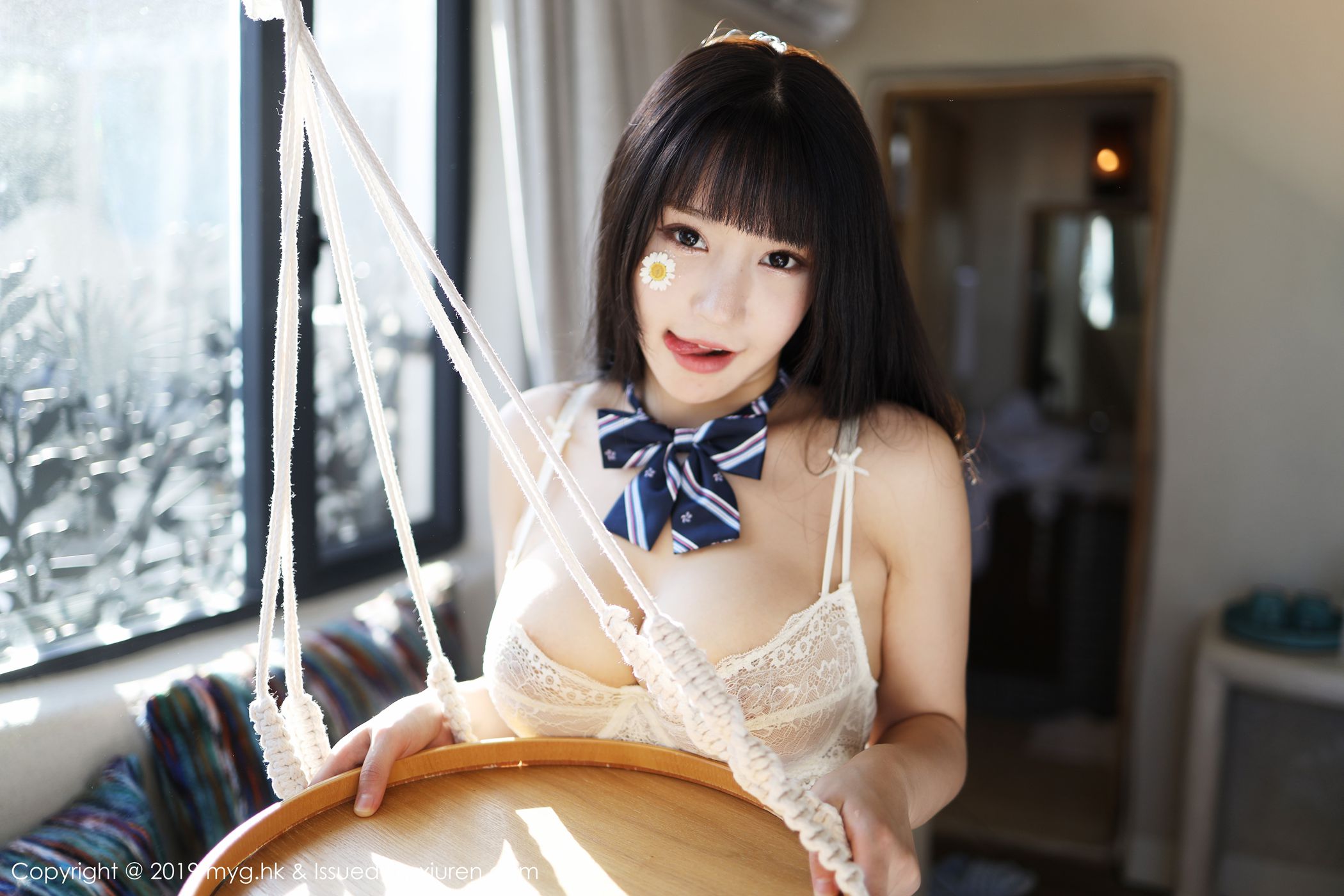 图片[26]-[MyGirl美媛馆]MYG20191106VOL0403 2019.11.06 VOL.403 精致镂空情趣内衣与筒袜 Flower朱可儿[40+1P] – 速更版-美库