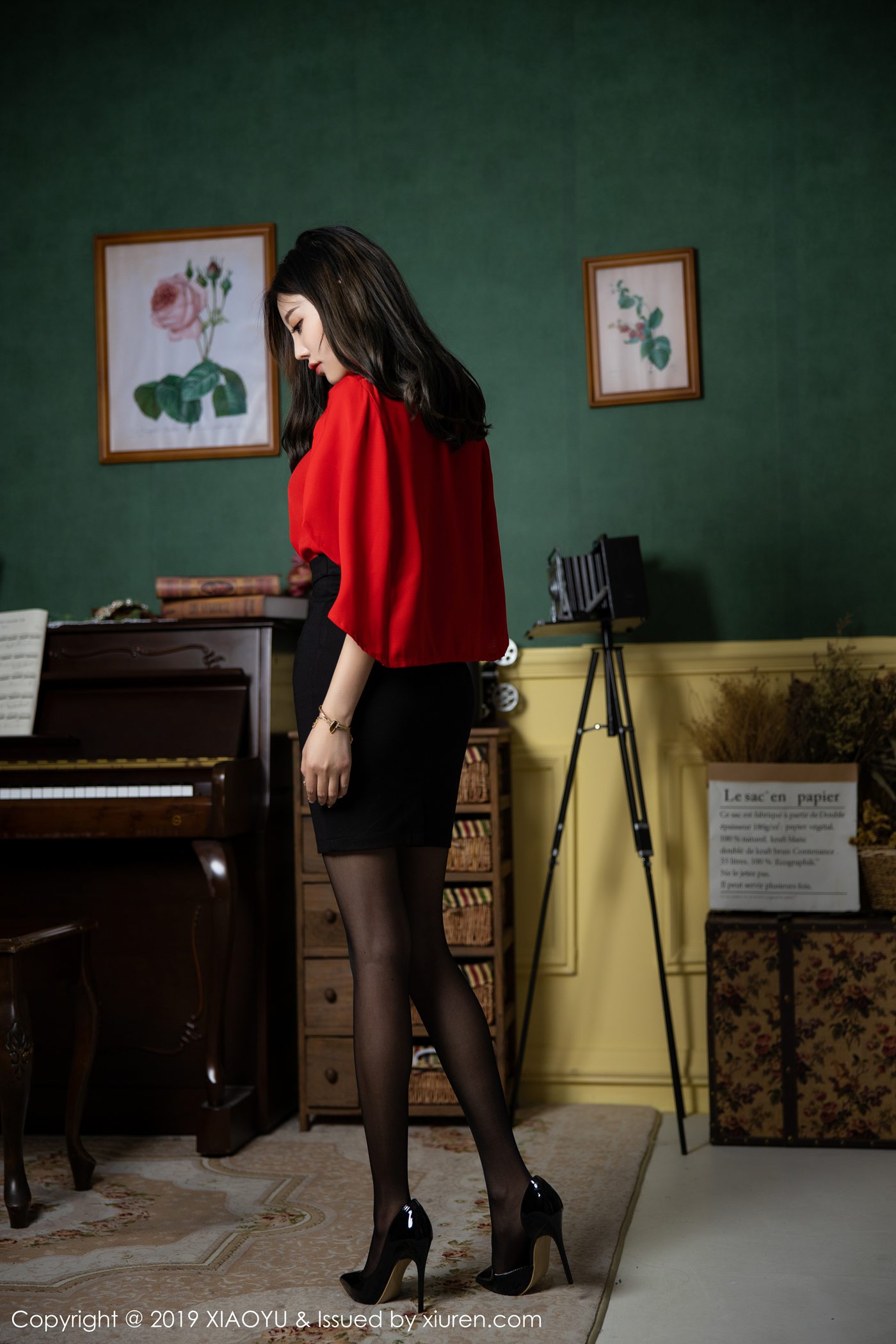 图片[59]-[XIAOYU语画界]YU20190726VOL0119 2019.07.26 Vol.119 灵动销魂的黑丝美腿魅惑 杨晨晨sugar[75+1P] – 速更版-美库