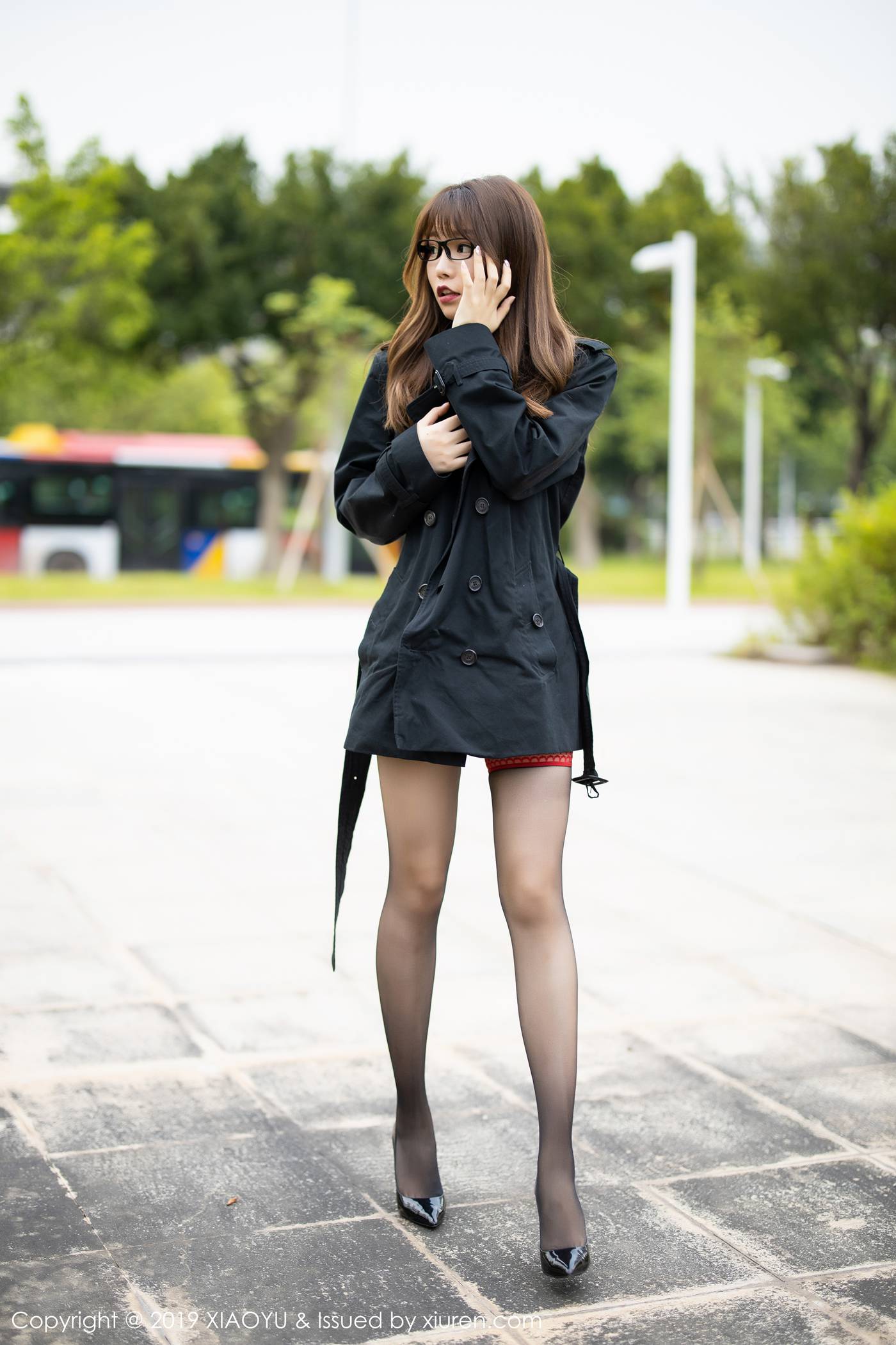 图片[49]-[XIAOYU语画界]YU20191011VOL0168 2019.10.11 Vol.168 翘臀朦胧黑丝室外剧情车拍 芝芝Booty[56+1P] – 速更版-美库