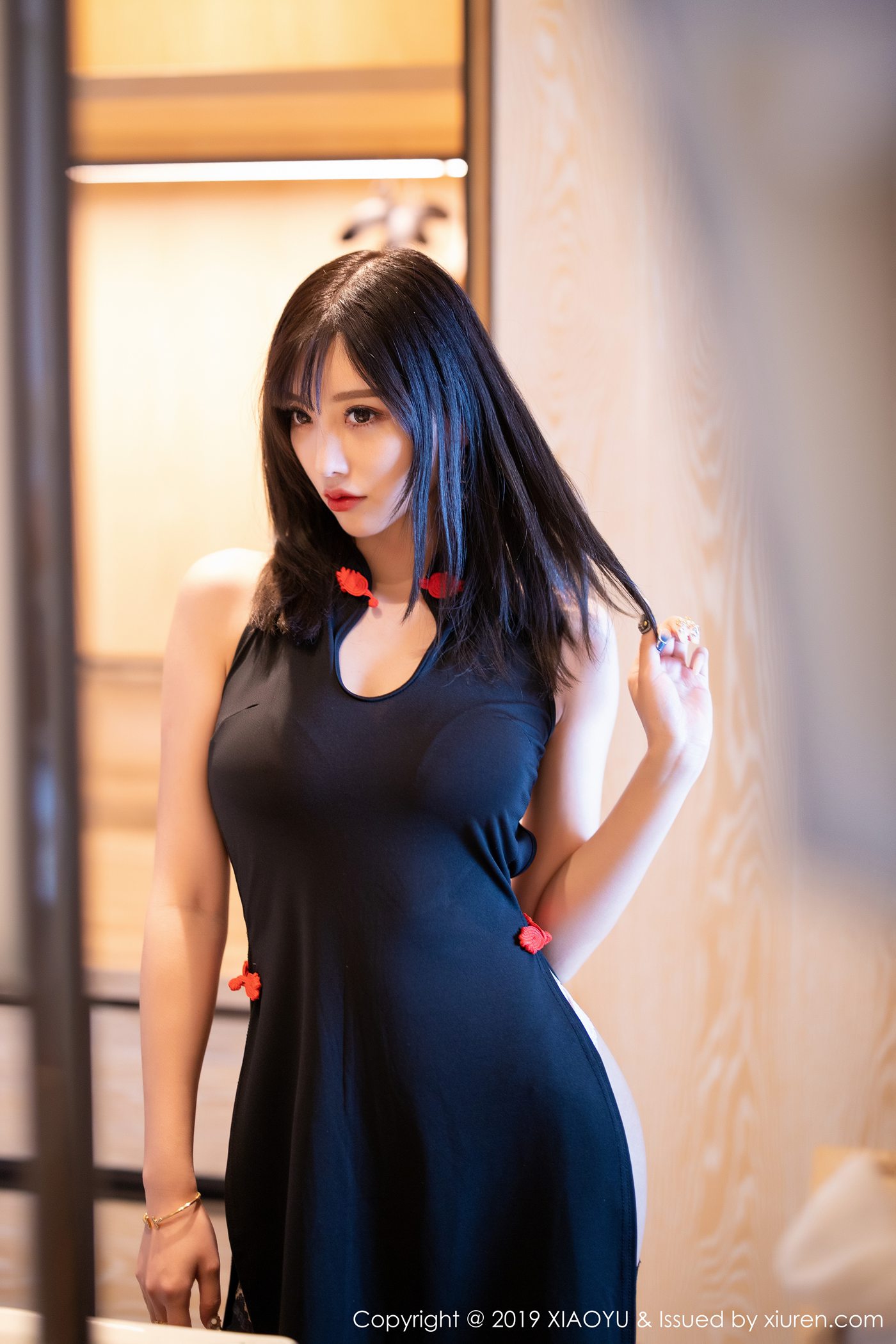 图片[31]-[XIAOYU语画界]YU20191018VOL0174 2019.10.18 VOL.174 高开的长裙与灵动销魂的黑丝美腿魅惑 杨晨晨sugar[71+1P] – 速更版-美库