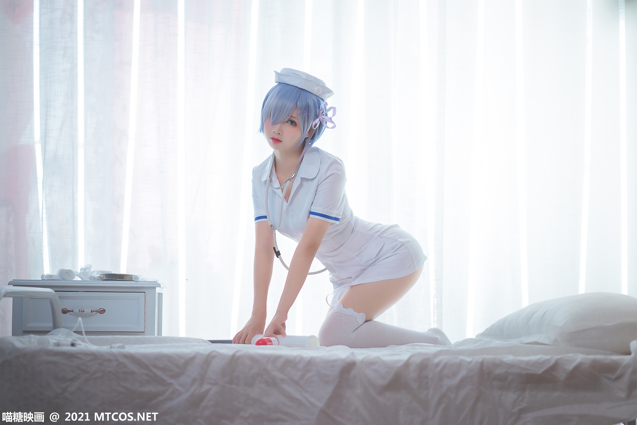 图片[10]-[喵糖映画]VOL.387 雷姆护士[20P] – 速更版-美库