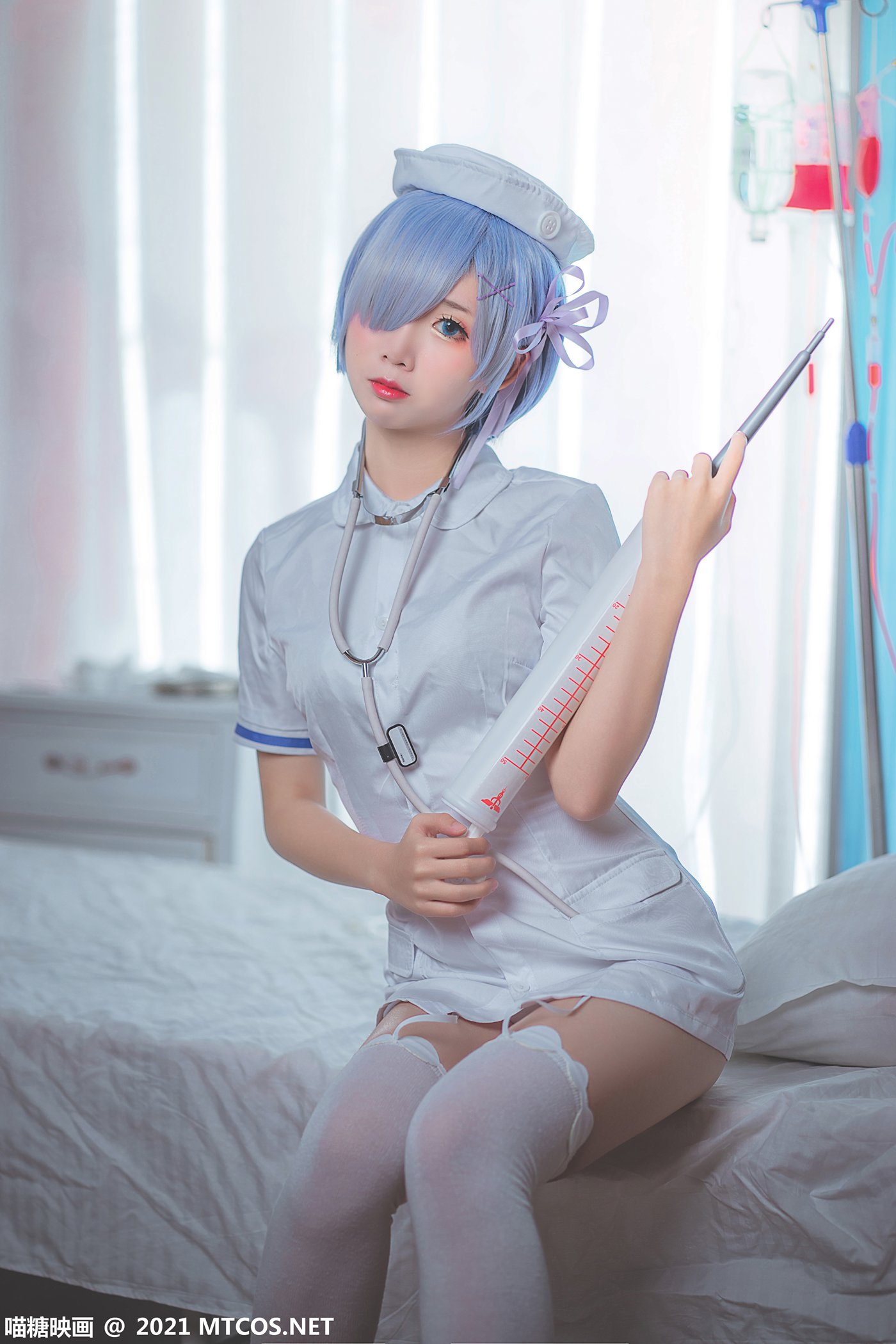 图片[13]-[喵糖映画]VOL.387 雷姆护士[20P] – 速更版-美库