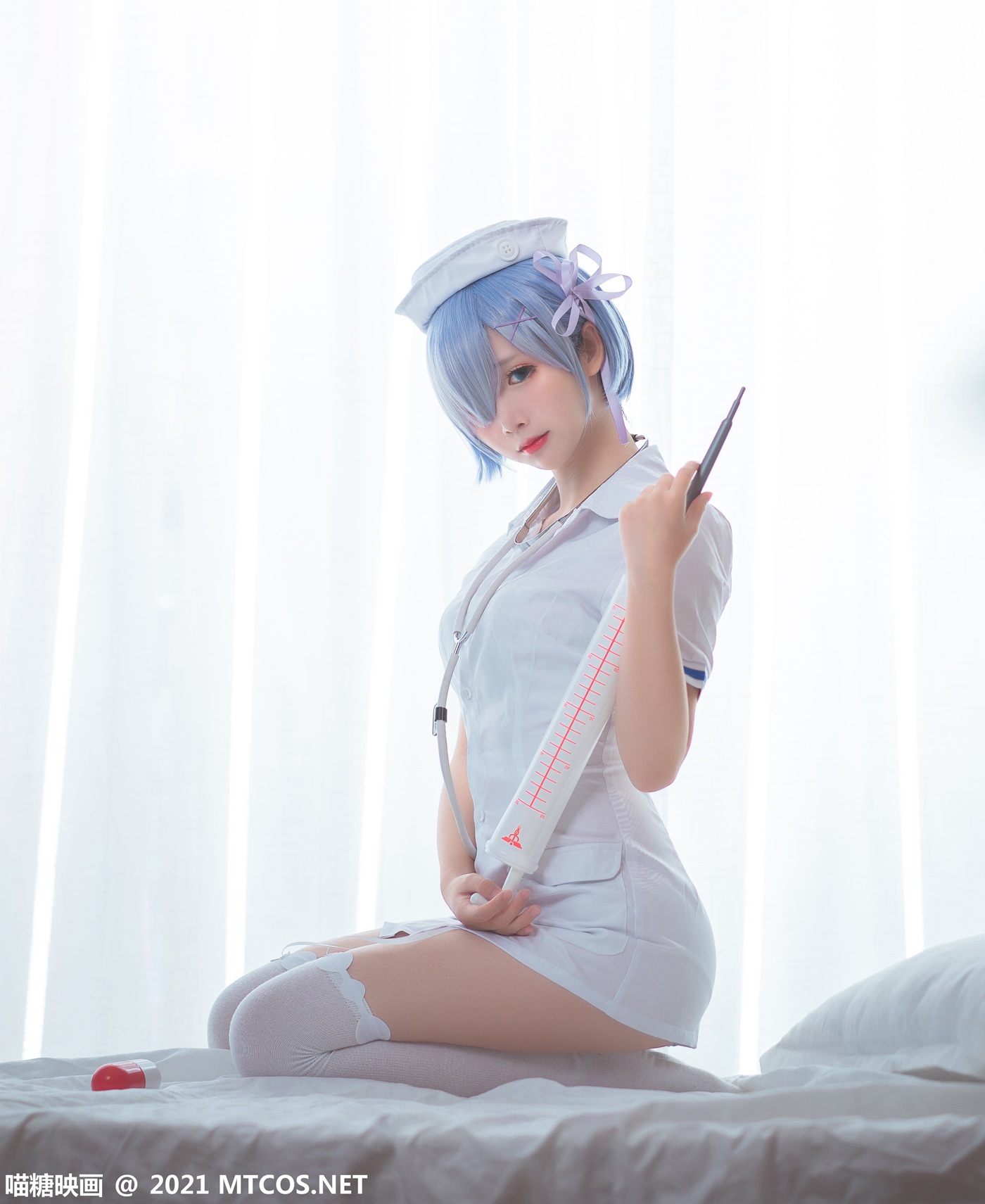 图片[14]-[喵糖映画]VOL.387 雷姆护士[20P] – 速更版-美库