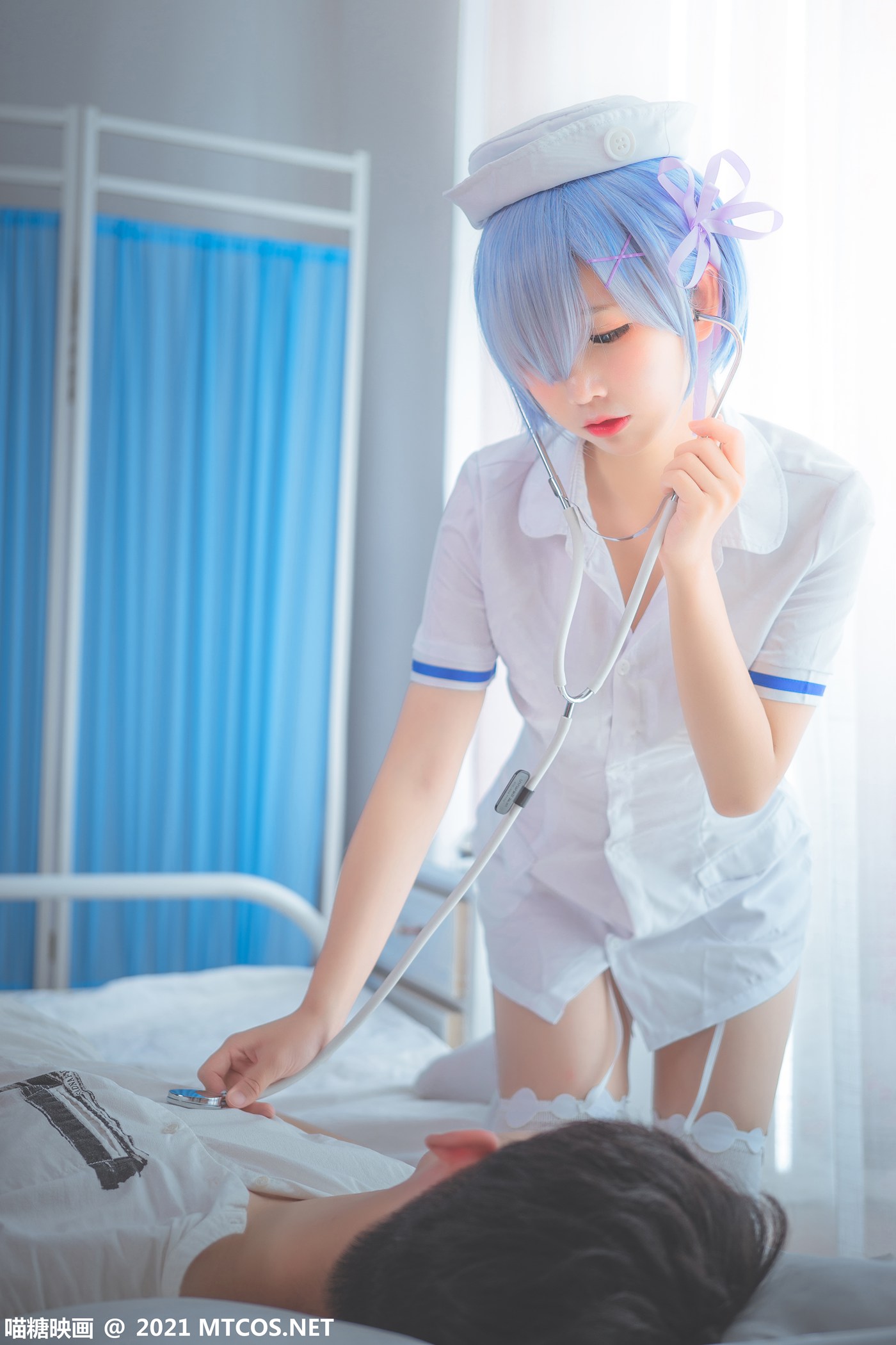 图片[16]-[喵糖映画]VOL.387 雷姆护士[20P] – 速更版-美库