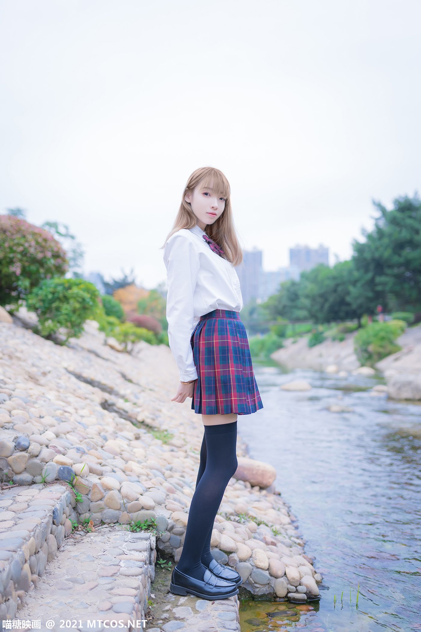 图片[11]-[喵糖映画]VOL.388 户外制服[38P] – 速更版-美库