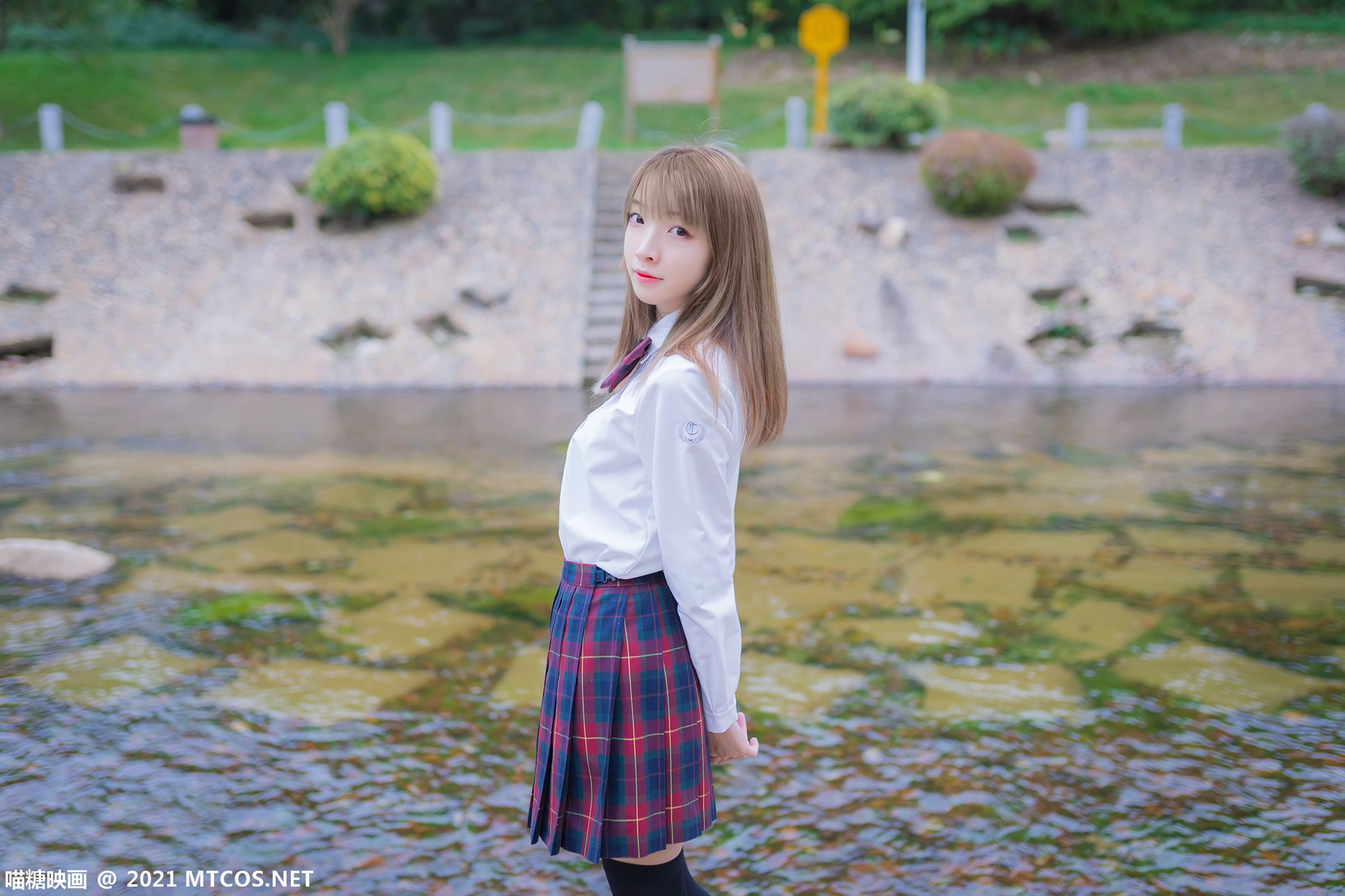 图片[14]-[喵糖映画]VOL.388 户外制服[38P] – 速更版-美库