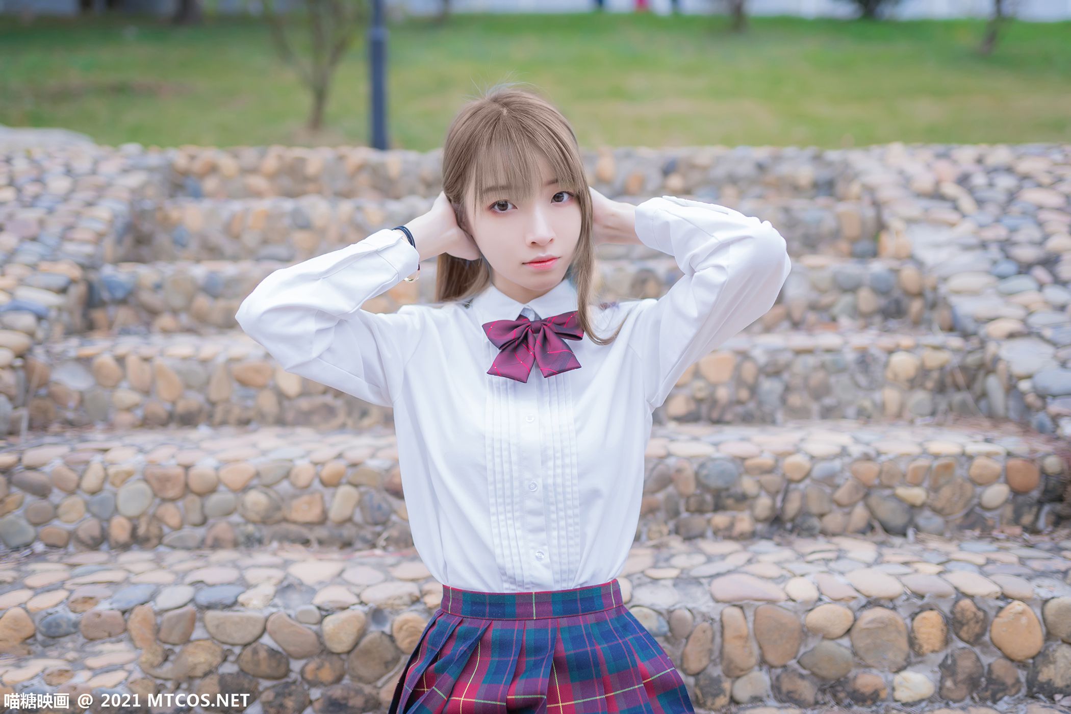 图片[17]-[喵糖映画]VOL.388 户外制服[38P] – 速更版-美库