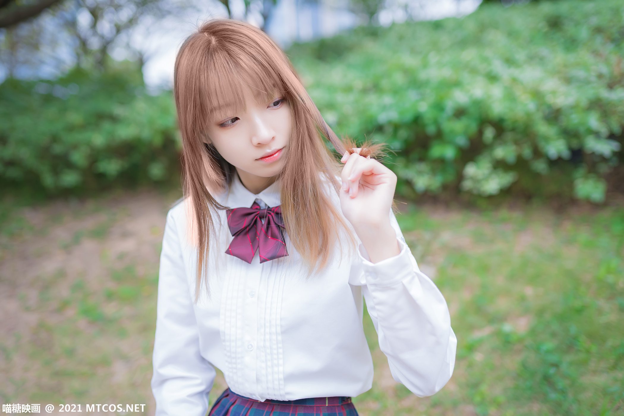 图片[19]-[喵糖映画]VOL.388 户外制服[38P] – 速更版-美库