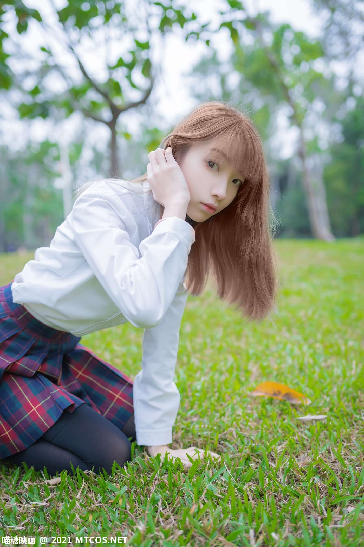 图片[36]-[喵糖映画]VOL.388 户外制服[38P] – 速更版-美库