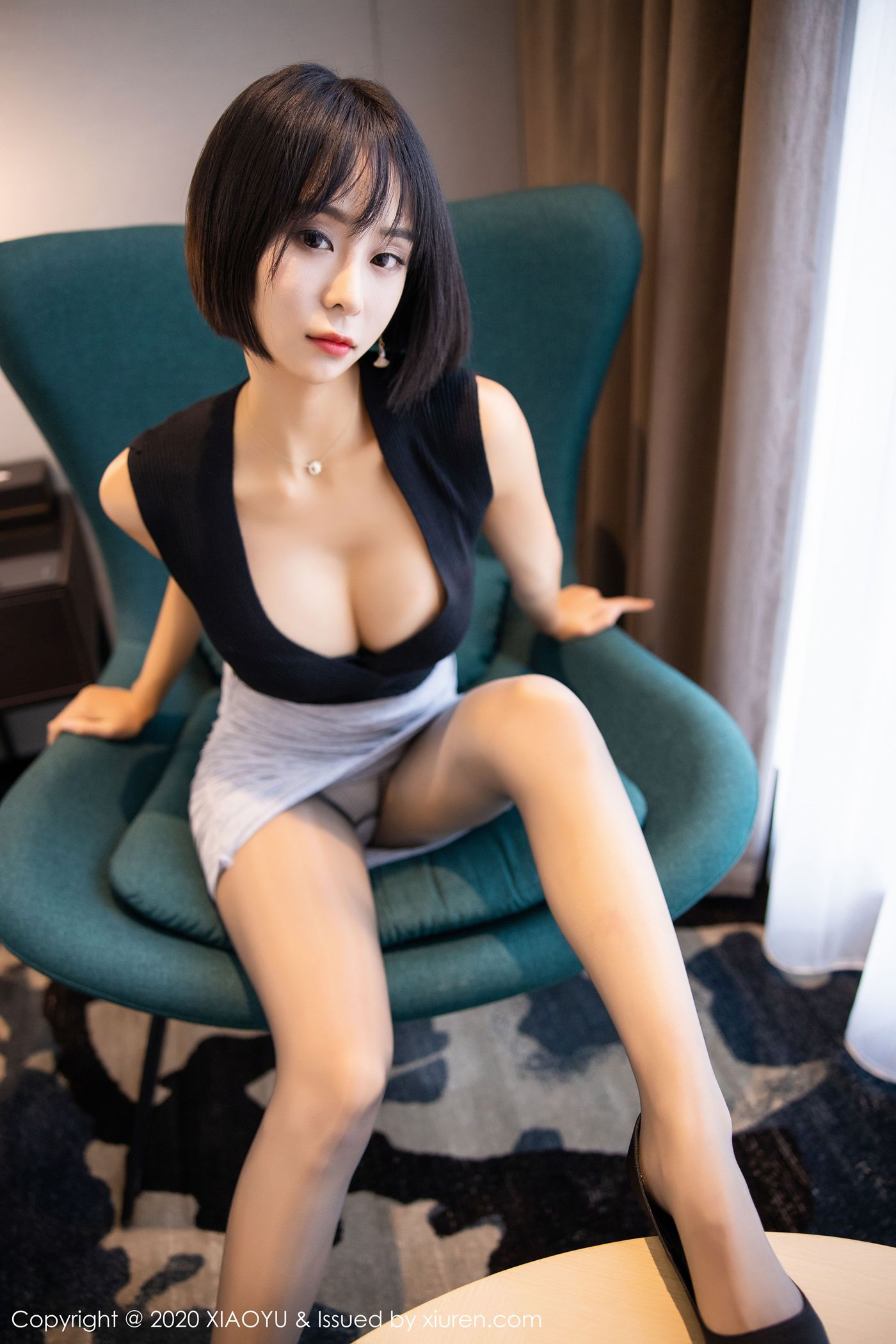 图片[96]-[XIAOYU语画界]YU20200305VOL0261 2020.03.05 VOL.261 红与黑诱人内衣 蓝夏Akasha[98+1P] – 速更版-美库