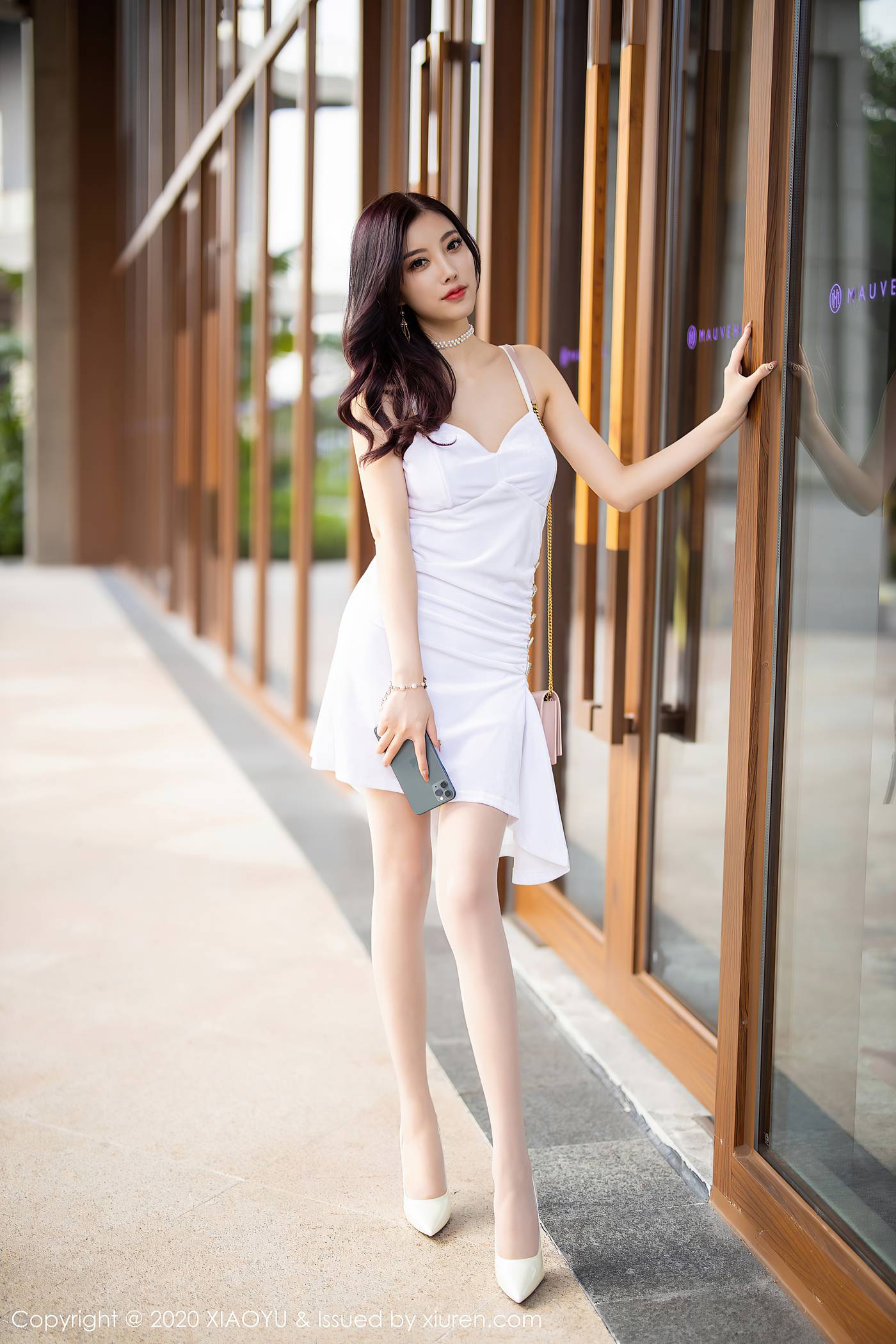 图片[46]-[XIAOYU语画界]YU20200722VOL0331 2020.07.22 VOL.331 白色吊裙肉丝 杨晨晨sugar[67+1P] – 速更版-美库