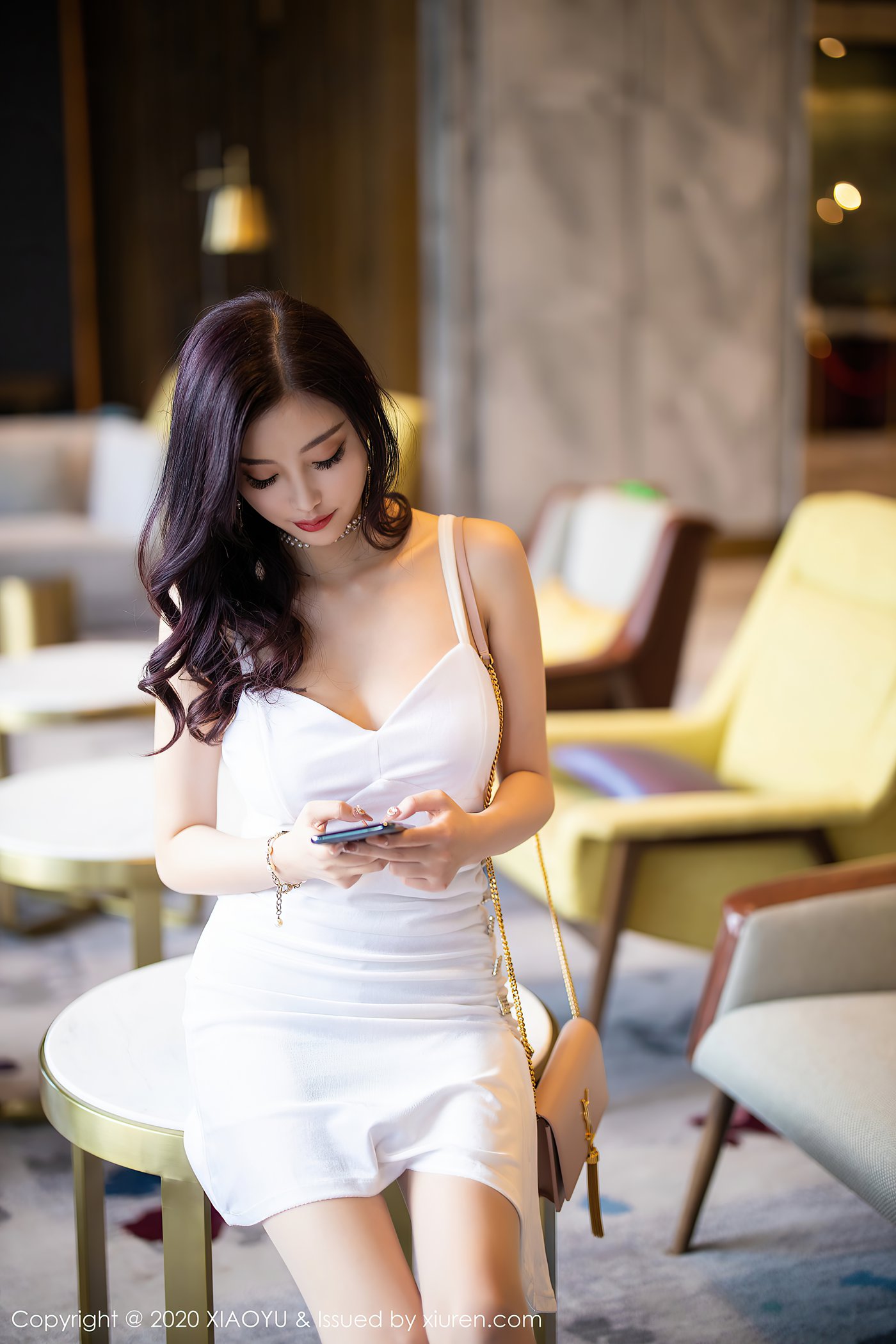 图片[52]-[XIAOYU语画界]YU20200722VOL0331 2020.07.22 VOL.331 白色吊裙肉丝 杨晨晨sugar[67+1P] – 速更版-美库