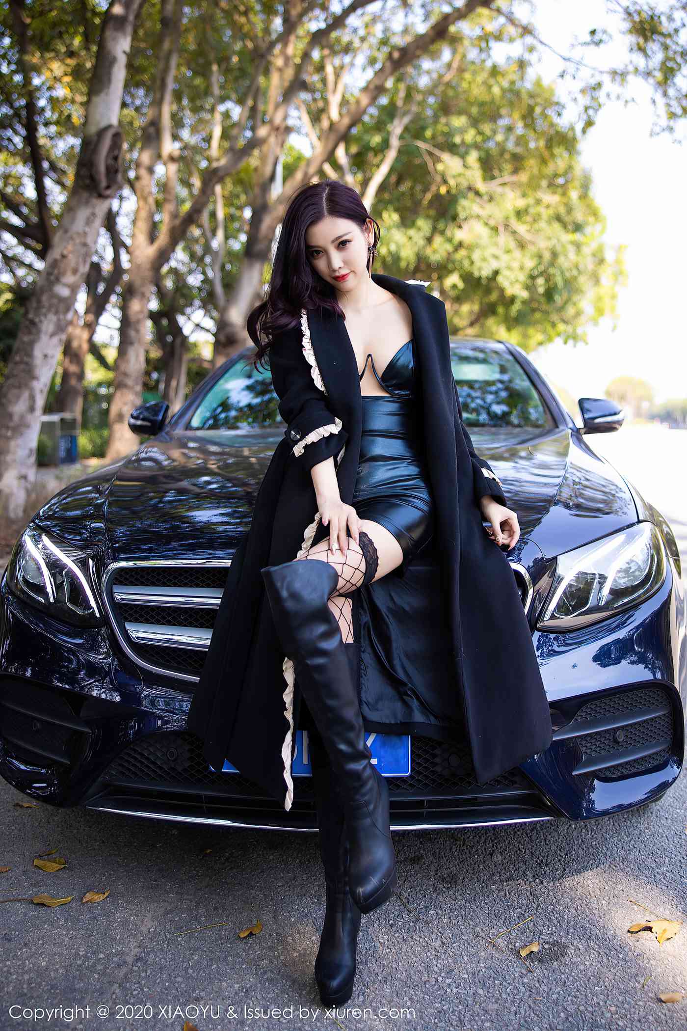 图片[84]-[XIAOYU语画界]YU20200731VOL0338 2020.07.31 VOL.338 杨晨晨sugar 网袜皮衣[89+1P] – 速更版-美库