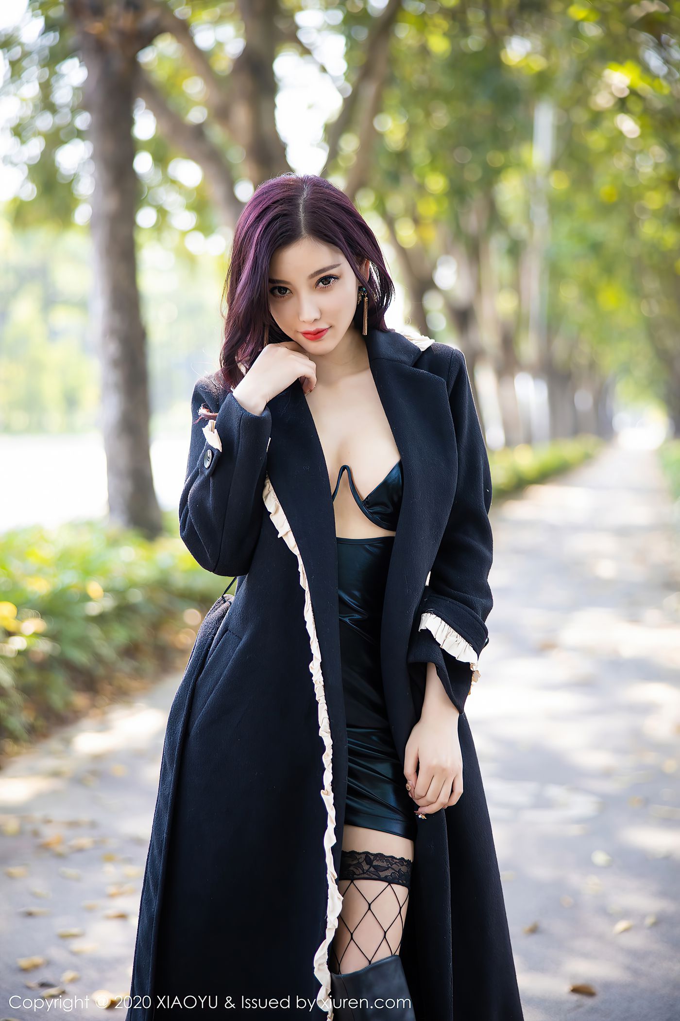图片[85]-[XIAOYU语画界]YU20200731VOL0338 2020.07.31 VOL.338 杨晨晨sugar 网袜皮衣[89+1P] – 速更版-美库