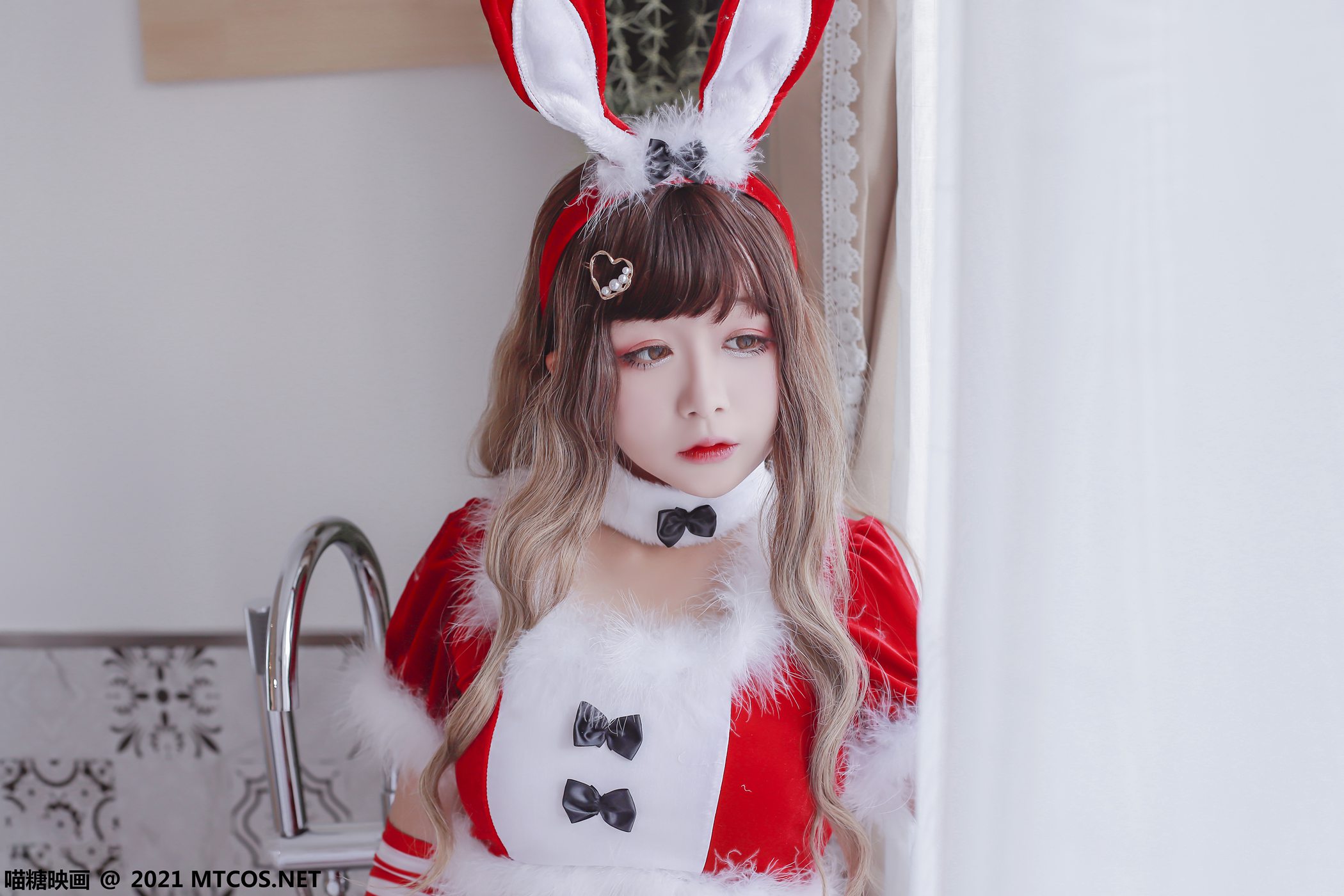 图片[29]-[喵糖映画]VOL.389 红色兔子[33P] – 速更版-美库