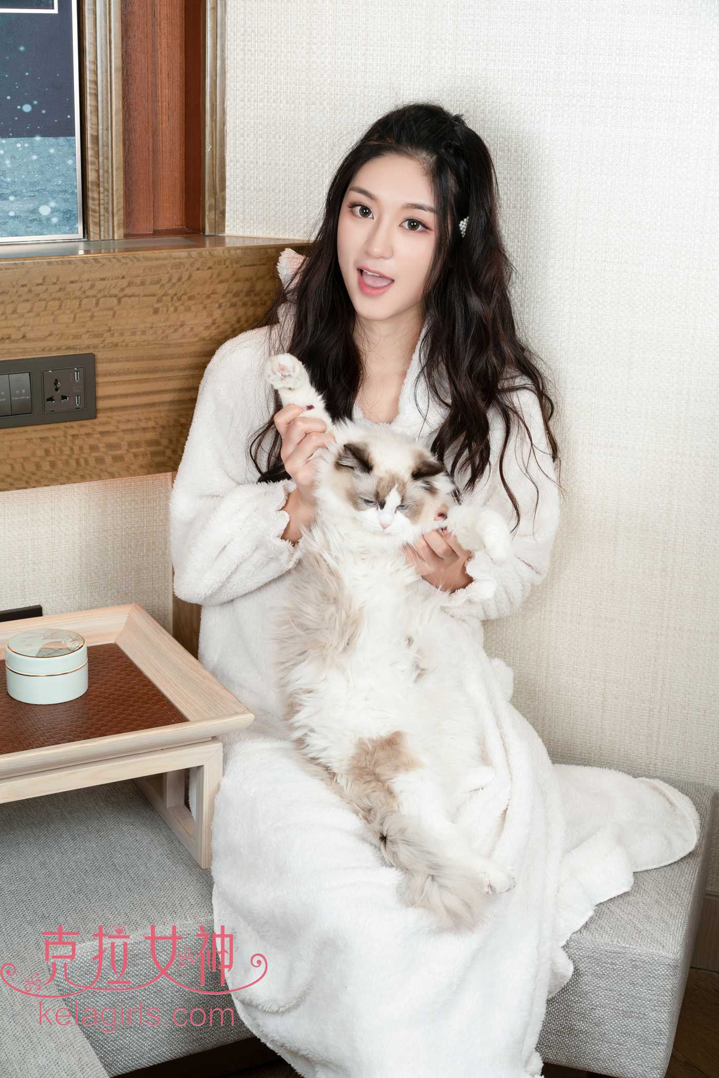 图片[25]-[Kelagirls克拉女神]2019.03.11《她与她的猫》汤怡[28P] – 速更版-美库