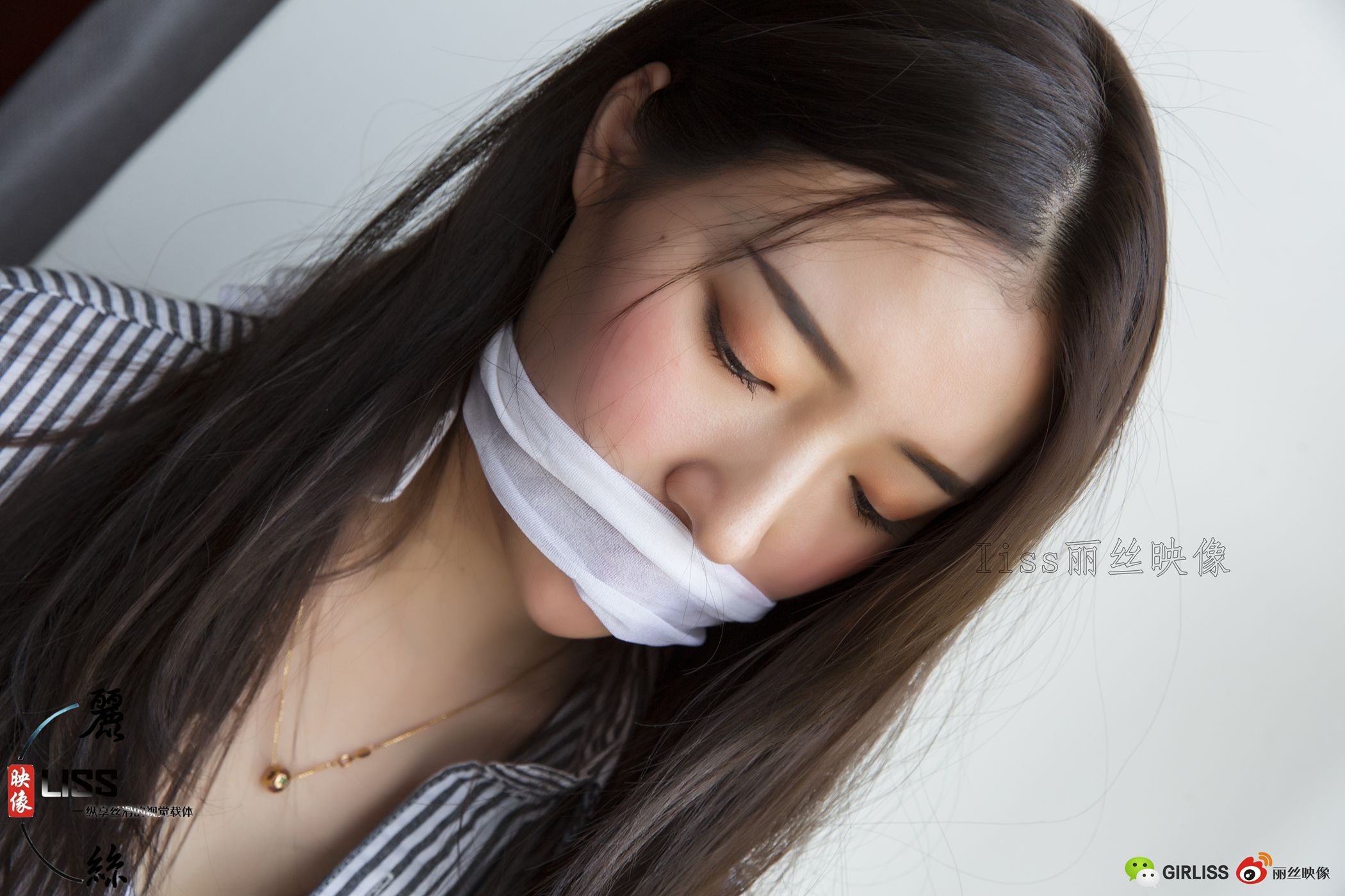 图片[91]-[LISS丽丝映像]NO.004 莎莎小姐《白蕾丝筒袜与超薄肉丝之战》[90P] – 速更版-美库