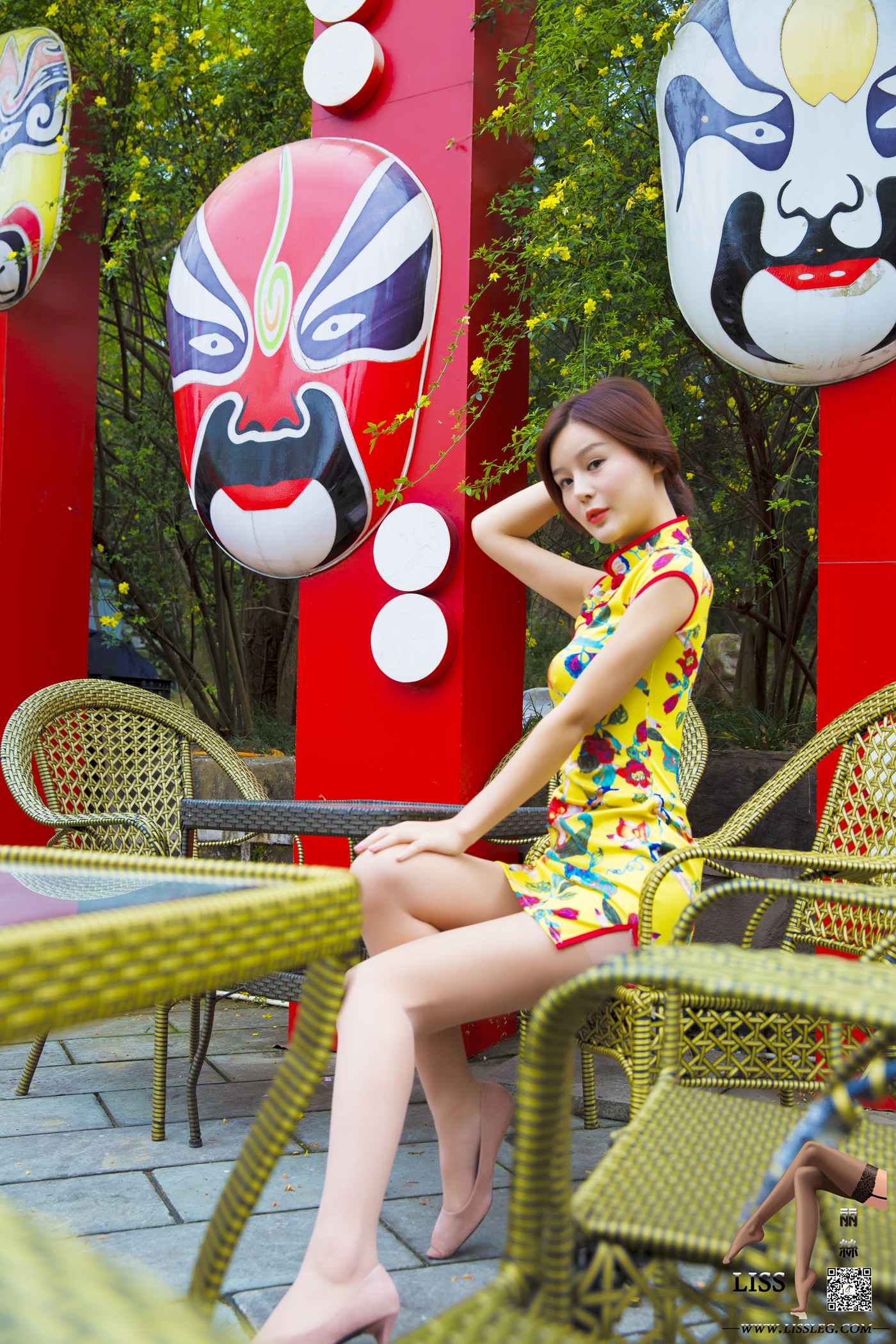 图片[70]-[LISS丽丝映像]NO.006 凉冰《“丝”质气质旗袍》[77P] – 速更版-美库