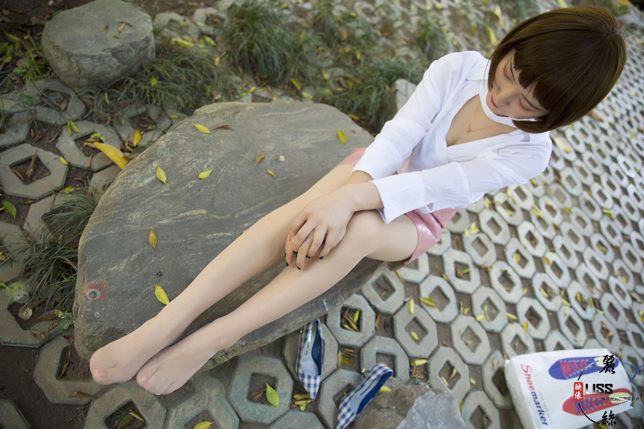 图片[23]-[LISS丽丝映像]NO.021 丸子《超短粉系》[93P] – 速更版-美库