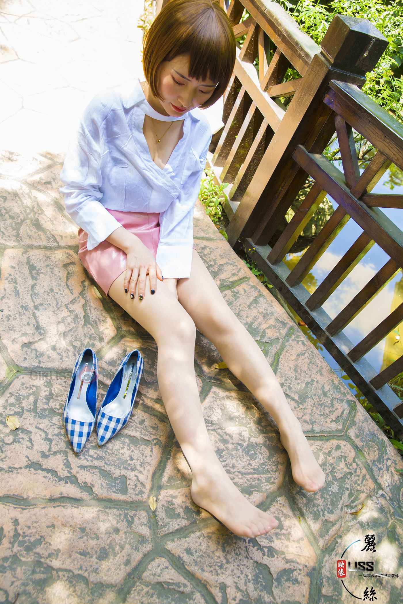 图片[57]-[LISS丽丝映像]NO.021 丸子《超短粉系》[93P] – 速更版-美库