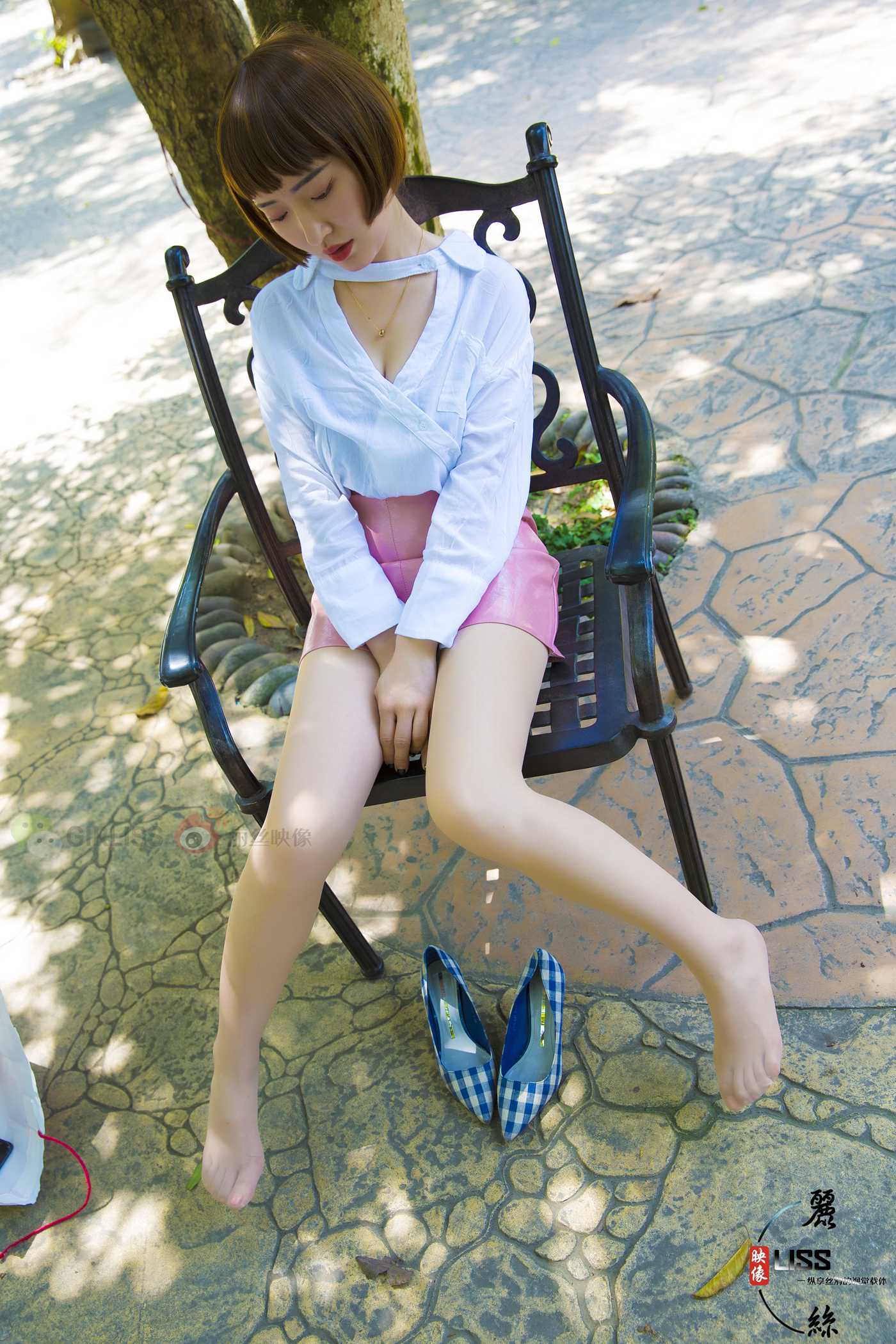 图片[77]-[LISS丽丝映像]NO.021 丸子《超短粉系》[93P] – 速更版-美库