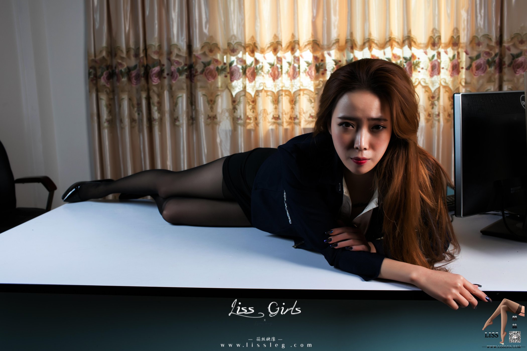 图片[21]-[LISS丽丝映像] NO.023 筱纯《请别再办公室里爱上我》[51P] – 速更版-美库