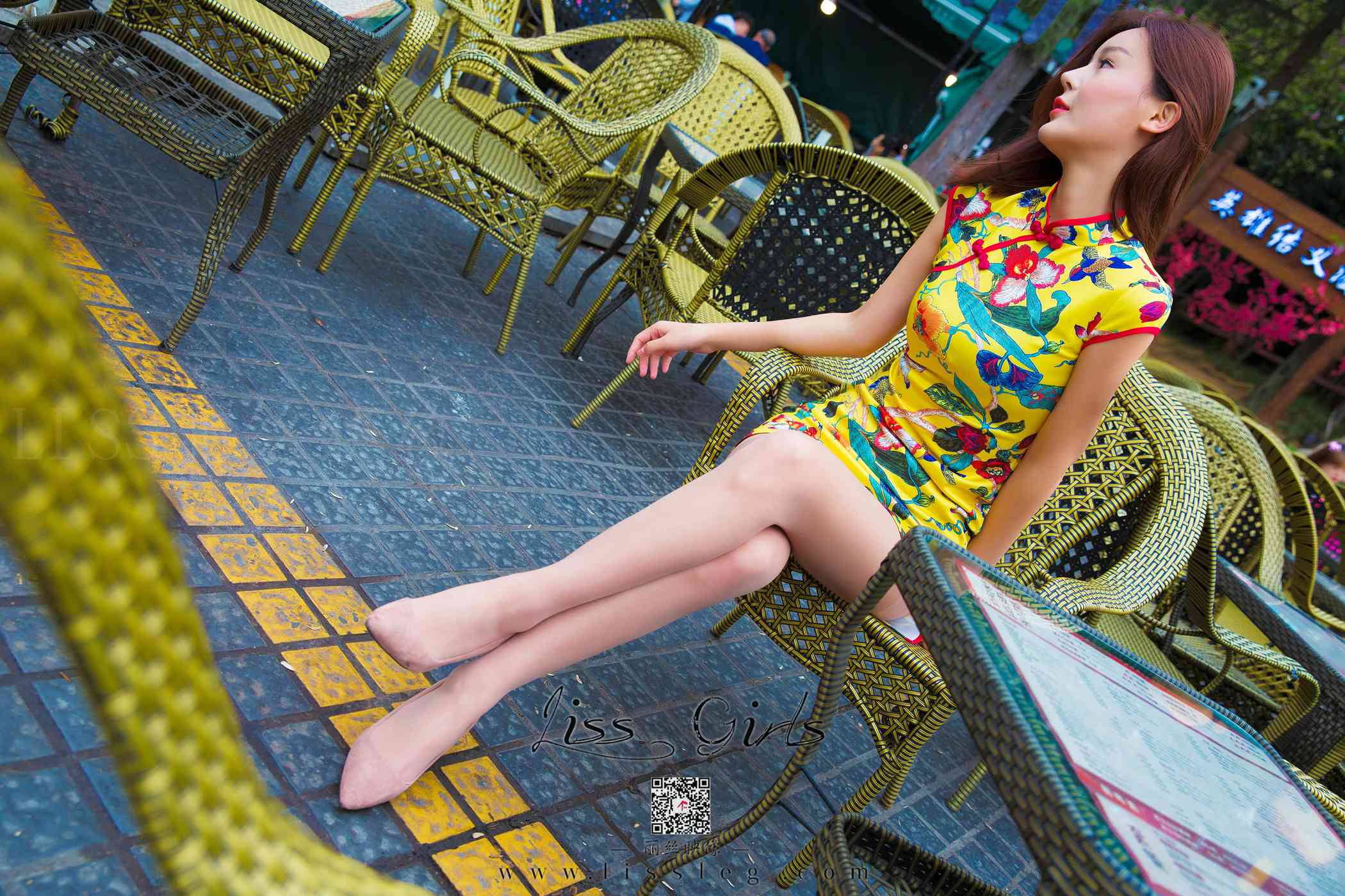 图片[20]-[LISS丽丝映像]NO.032 凉冰《丝旗欲袍女人香》[99P] – 速更版-美库