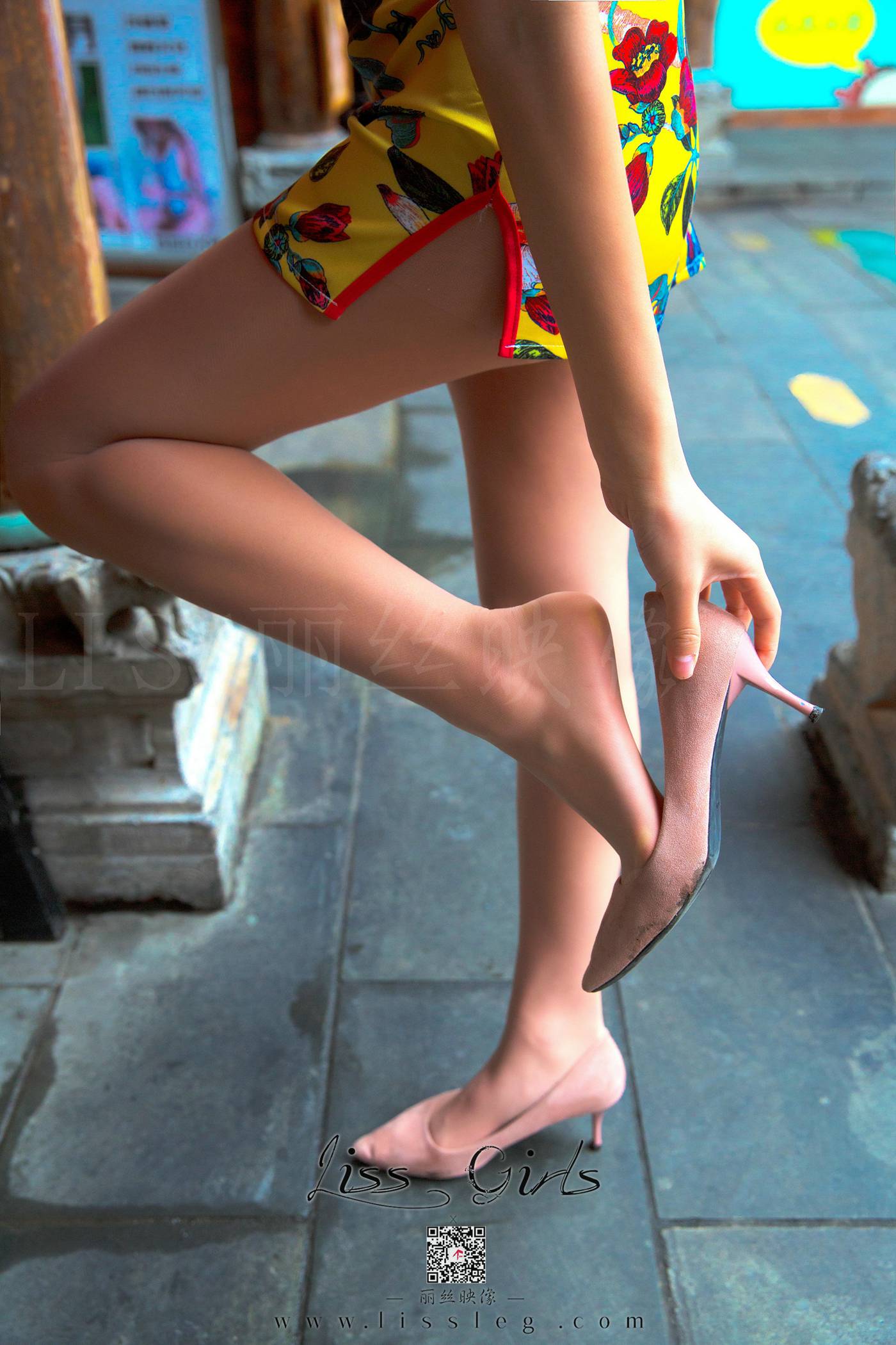 图片[87]-[LISS丽丝映像]NO.032 凉冰《丝旗欲袍女人香》[99P] – 速更版-美库