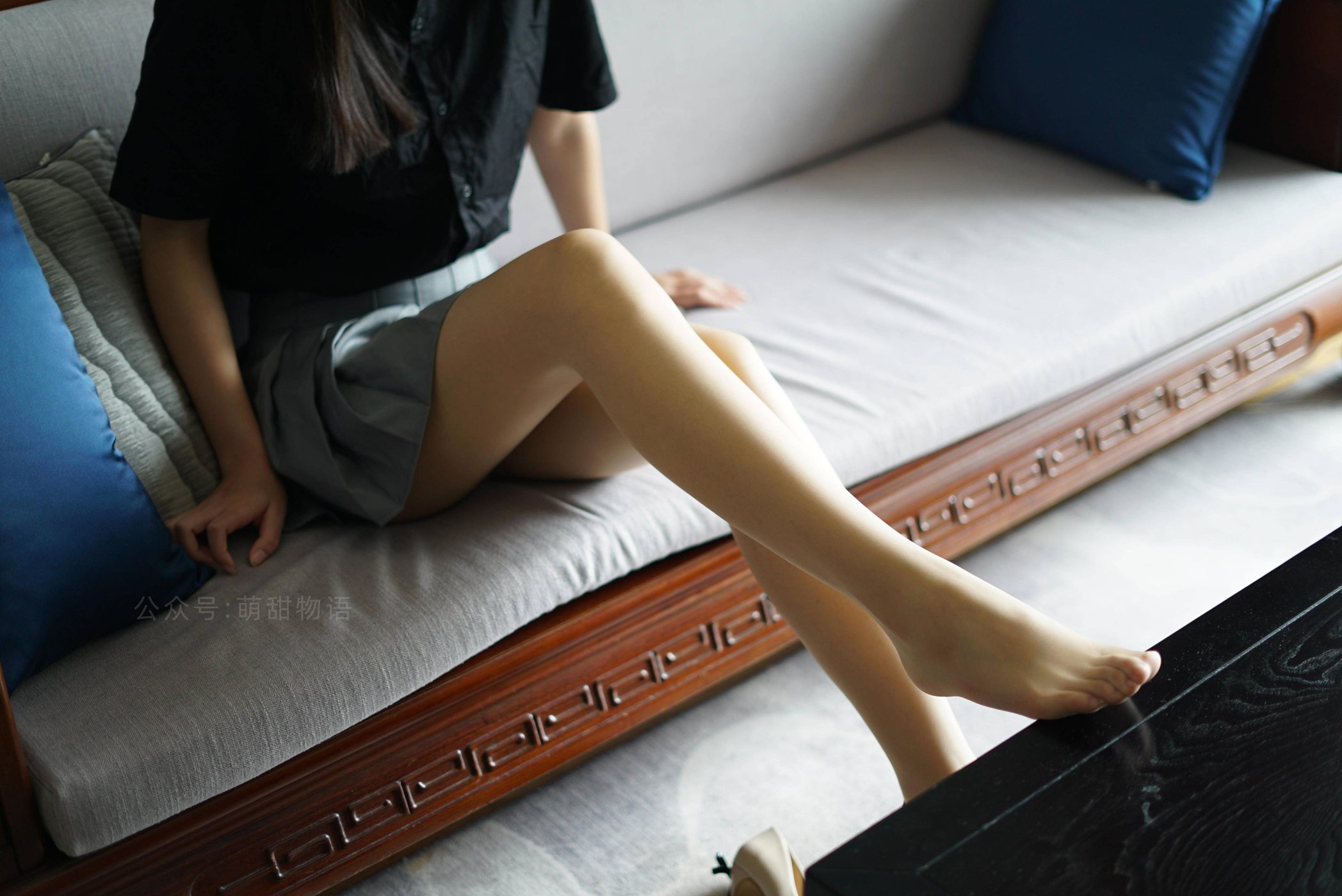 图片[13]-[萌甜物语]XM121《短裙黑衬衣-小苏》[96P] – 速更版-美库