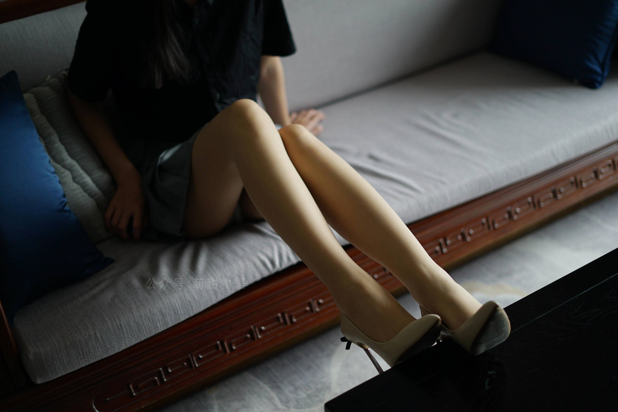 图片[15]-[萌甜物语]XM121《短裙黑衬衣-小苏》[96P] – 速更版-美库