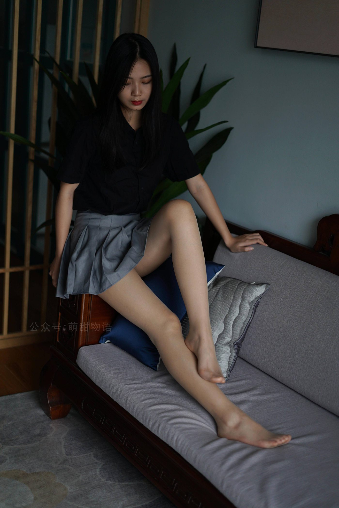 图片[43]-[萌甜物语]XM121《短裙黑衬衣-小苏》[96P] – 速更版-美库