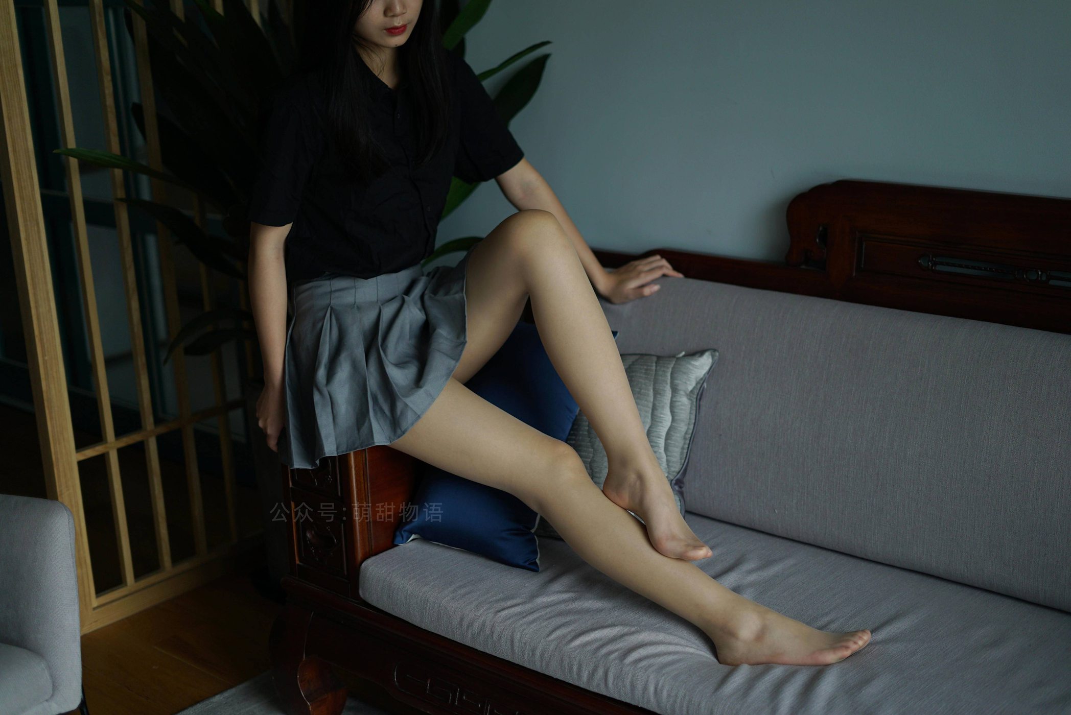 图片[45]-[萌甜物语]XM121《短裙黑衬衣-小苏》[96P] – 速更版-美库