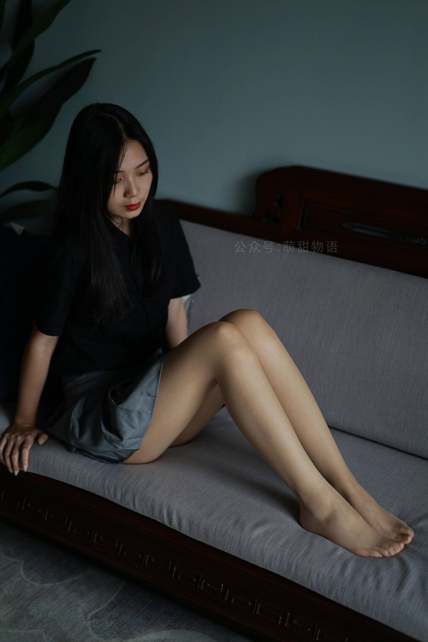 图片[61]-[萌甜物语]XM121《短裙黑衬衣-小苏》[96P] – 速更版-美库