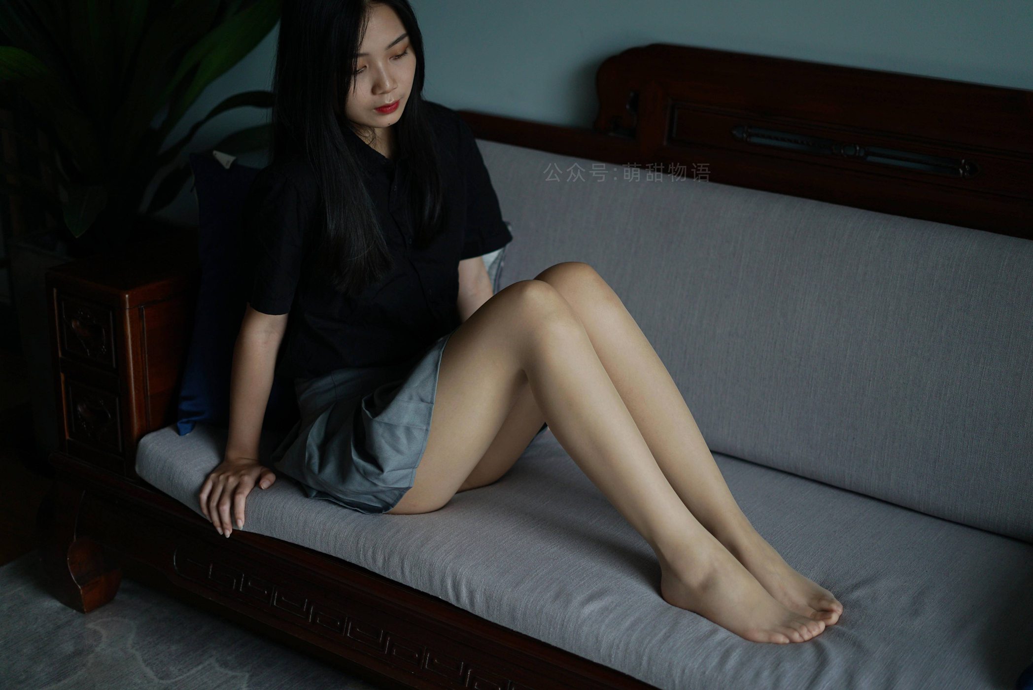 图片[62]-[萌甜物语]XM121《短裙黑衬衣-小苏》[96P] – 速更版-美库