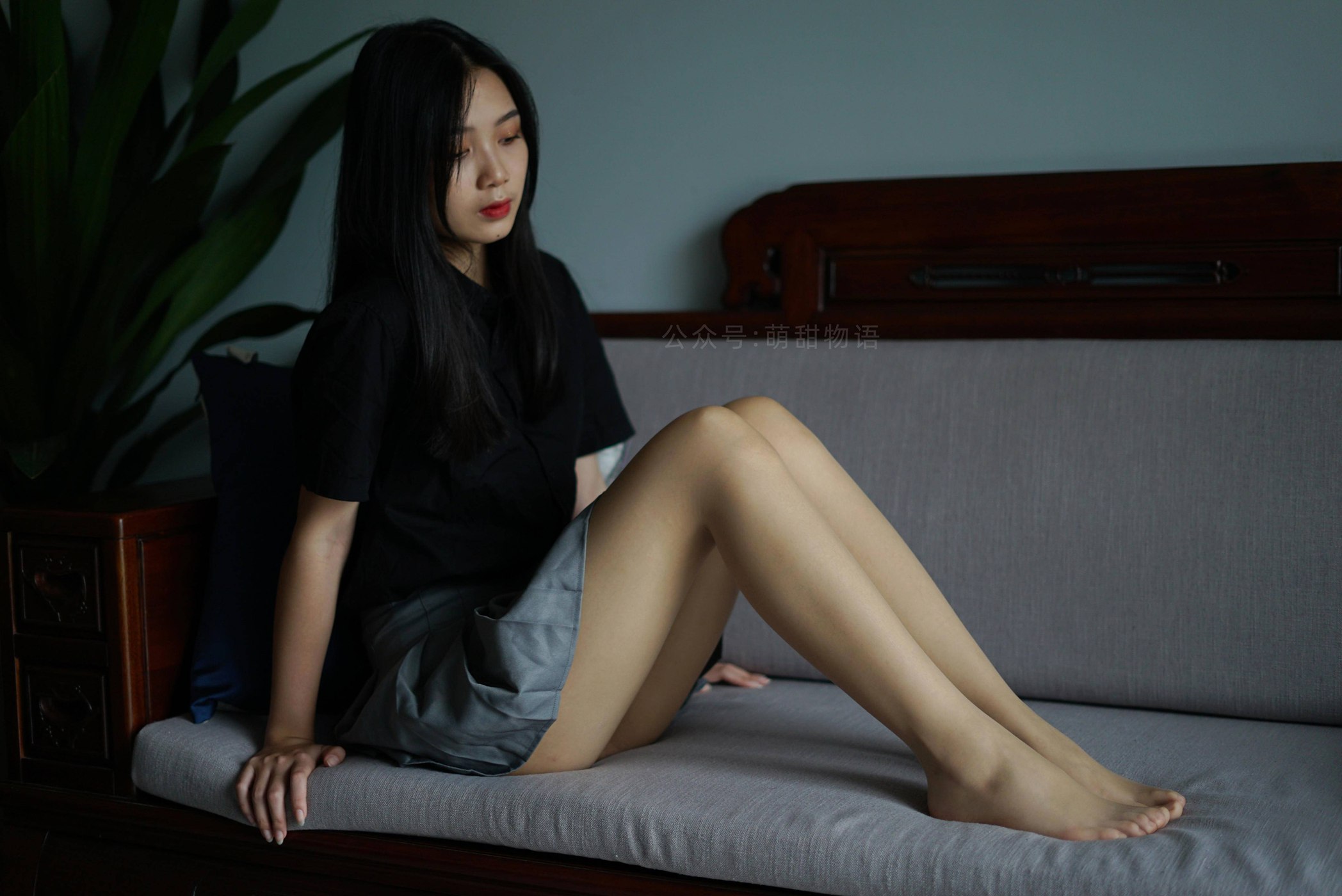 图片[63]-[萌甜物语]XM121《短裙黑衬衣-小苏》[96P] – 速更版-美库