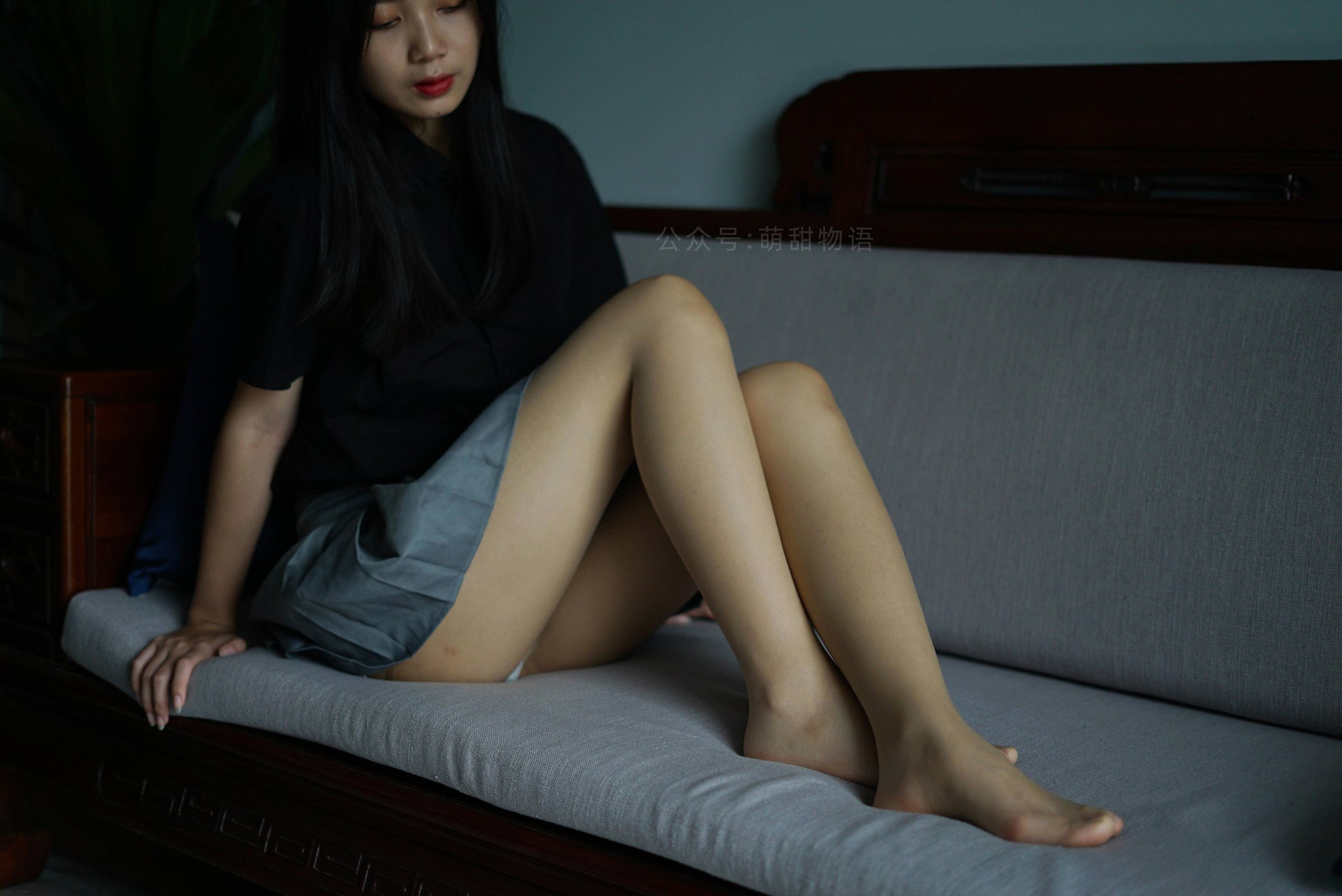 图片[66]-[萌甜物语]XM121《短裙黑衬衣-小苏》[96P] – 速更版-美库