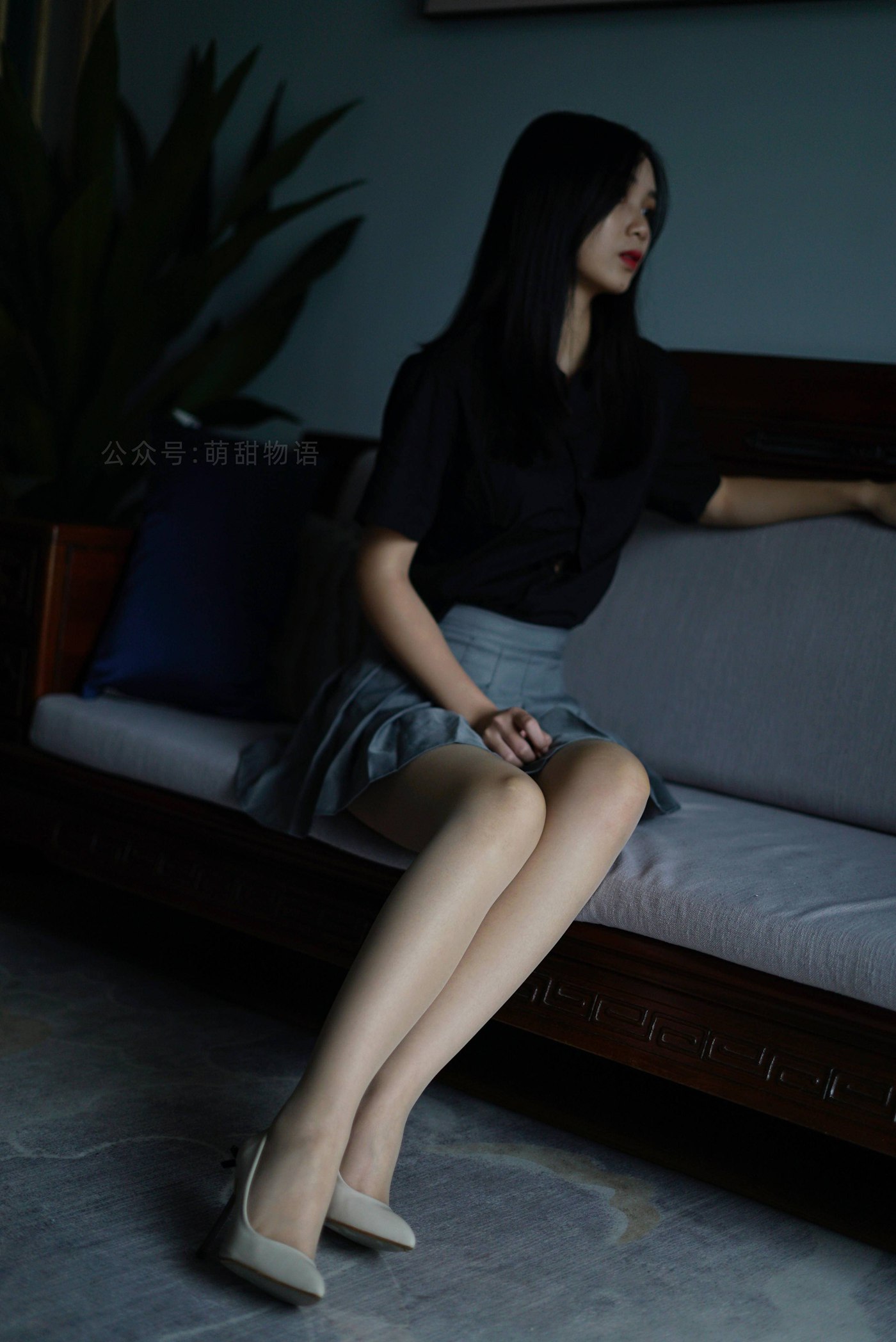 图片[81]-[萌甜物语]XM121《短裙黑衬衣-小苏》[96P] – 速更版-美库