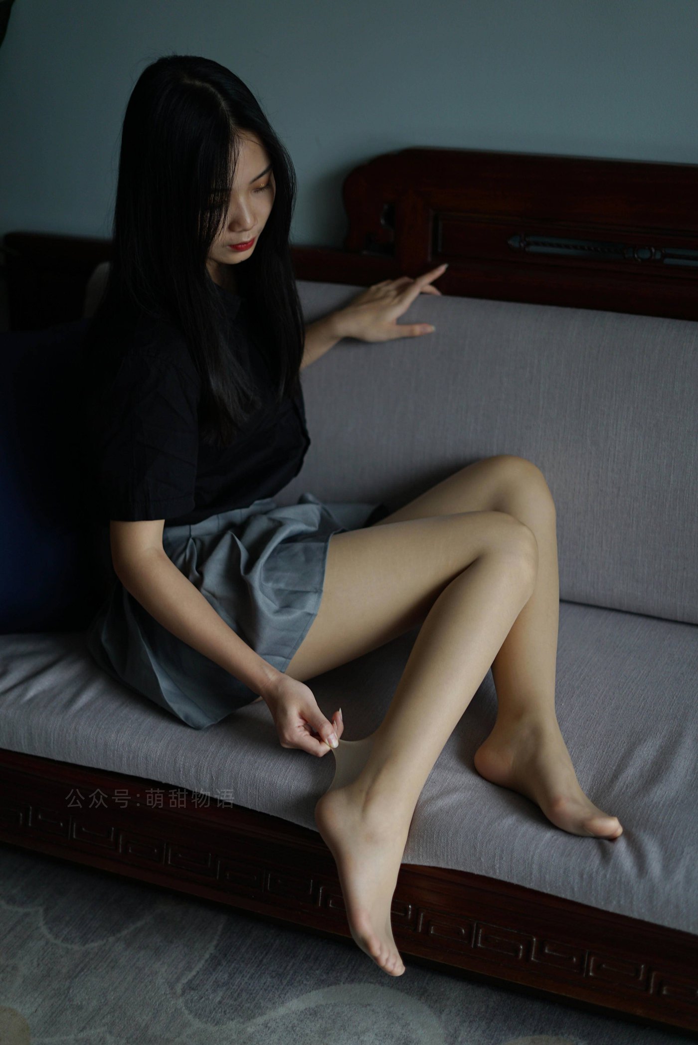 图片[98]-[萌甜物语]XM121《短裙黑衬衣-小苏》[96P] – 速更版-美库