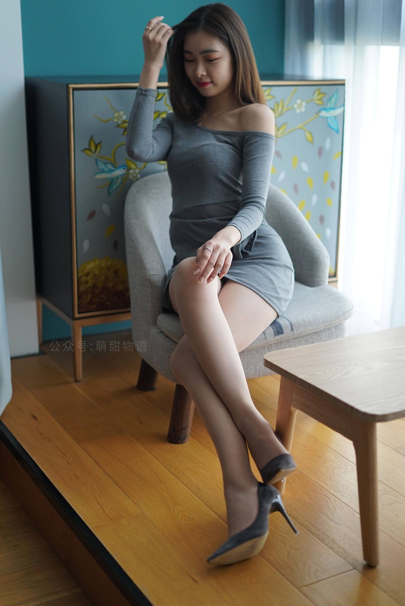 图片[86]-[萌甜物语]XM122《露肩连衣裙-姗姗》[101P] – 速更版-美库