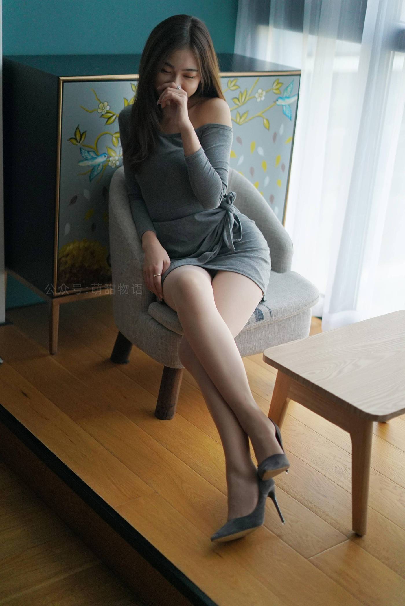 图片[89]-[萌甜物语]XM122《露肩连衣裙-姗姗》[101P] – 速更版-美库