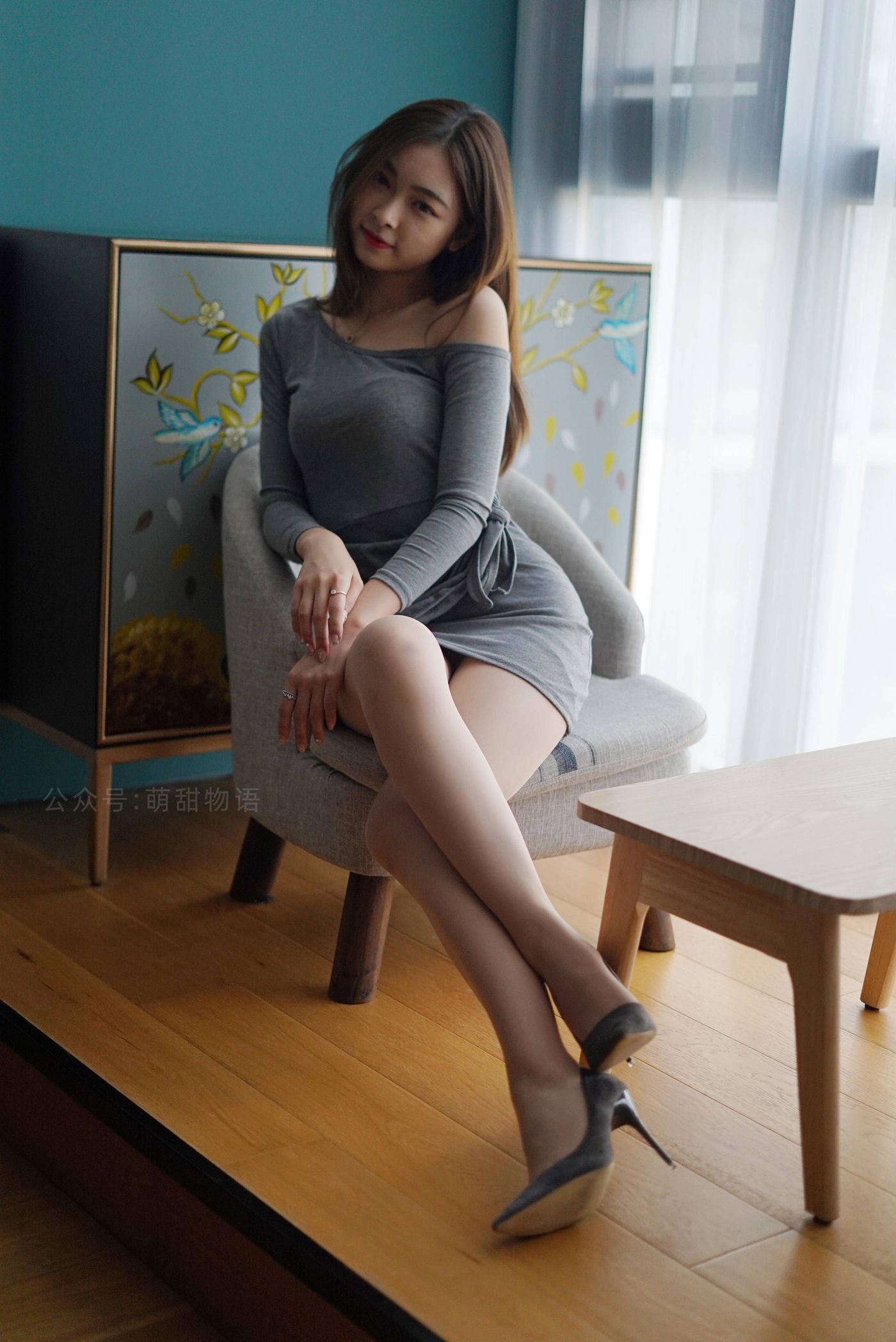 图片[91]-[萌甜物语]XM122《露肩连衣裙-姗姗》[101P] – 速更版-美库