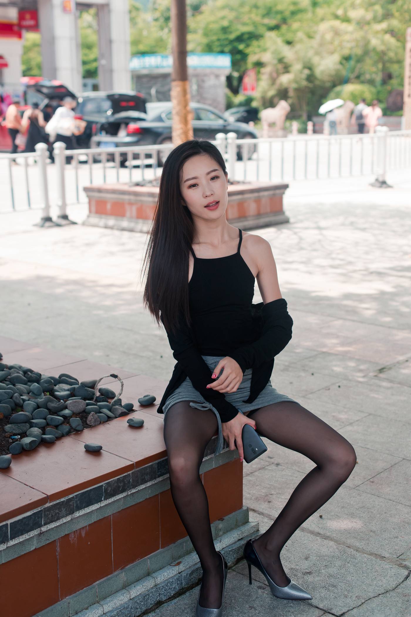 图片[18]-[LISS丽丝映像]NO.047《秋季御风的俏丽黑丝出行》[99P] – 速更版-美库