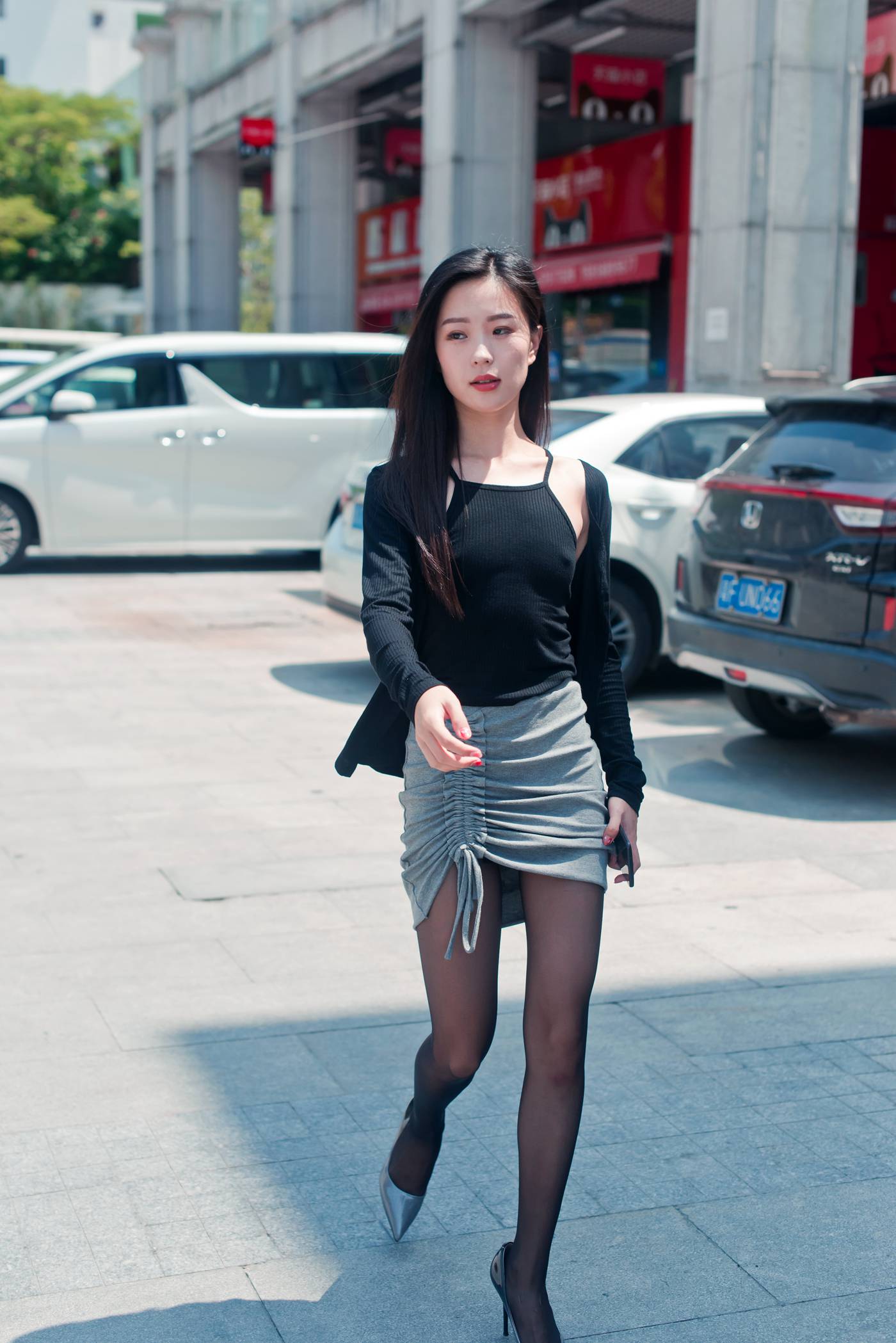 图片[47]-[LISS丽丝映像]NO.047《秋季御风的俏丽黑丝出行》[99P] – 速更版-美库