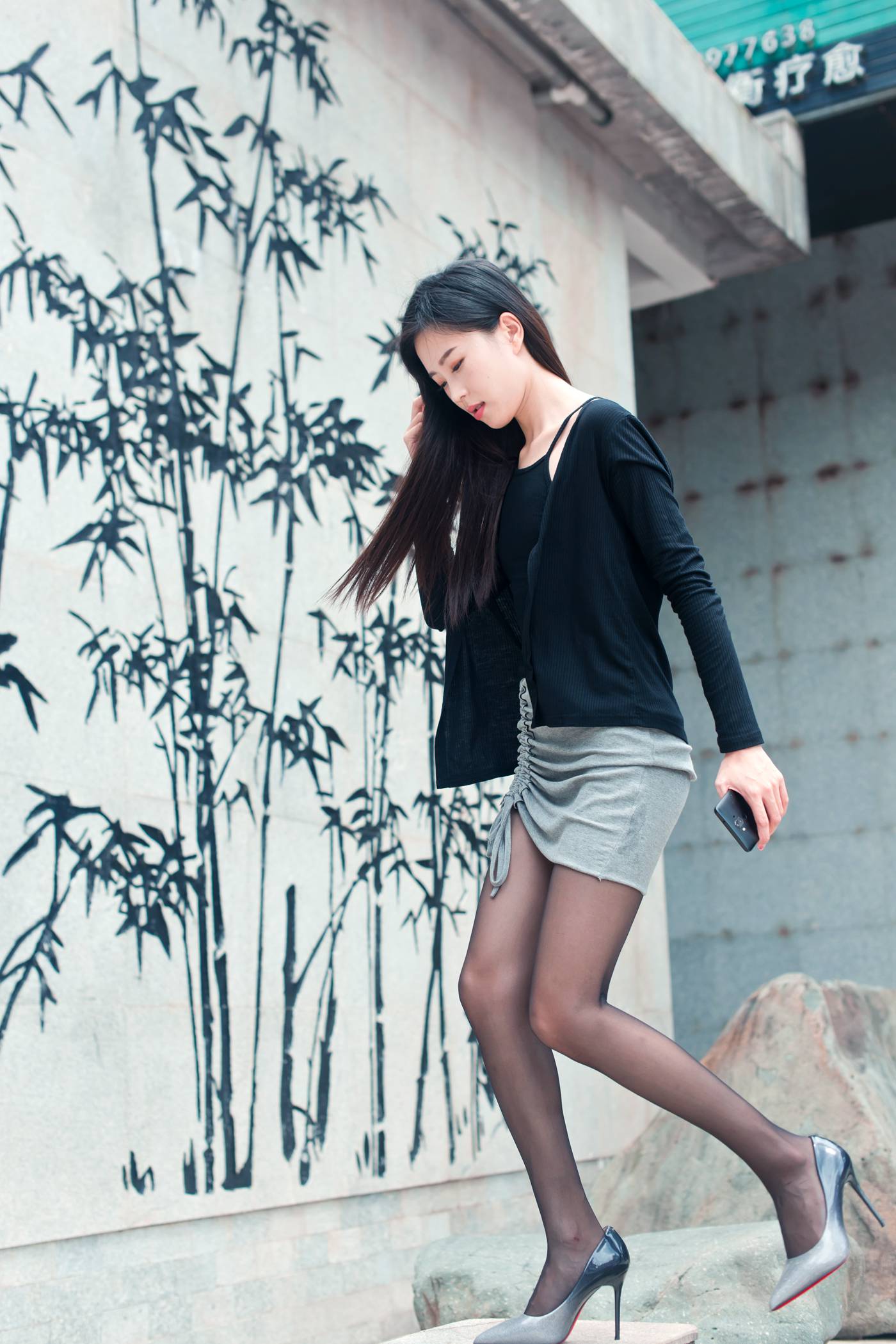 图片[95]-[LISS丽丝映像]NO.047《秋季御风的俏丽黑丝出行》[99P] – 速更版-美库